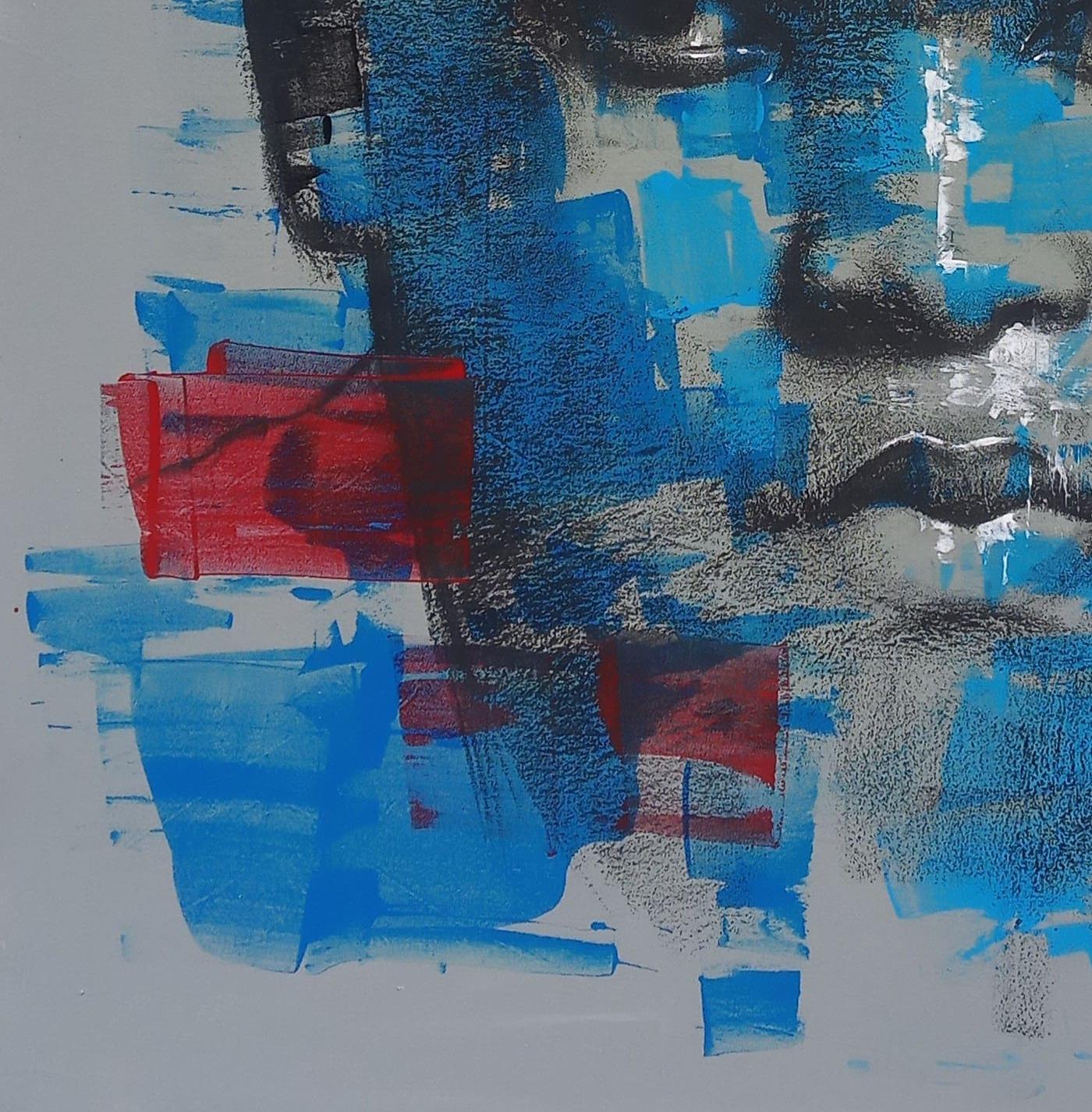 Visione - Painting Contemporaneo di Charles Osaro