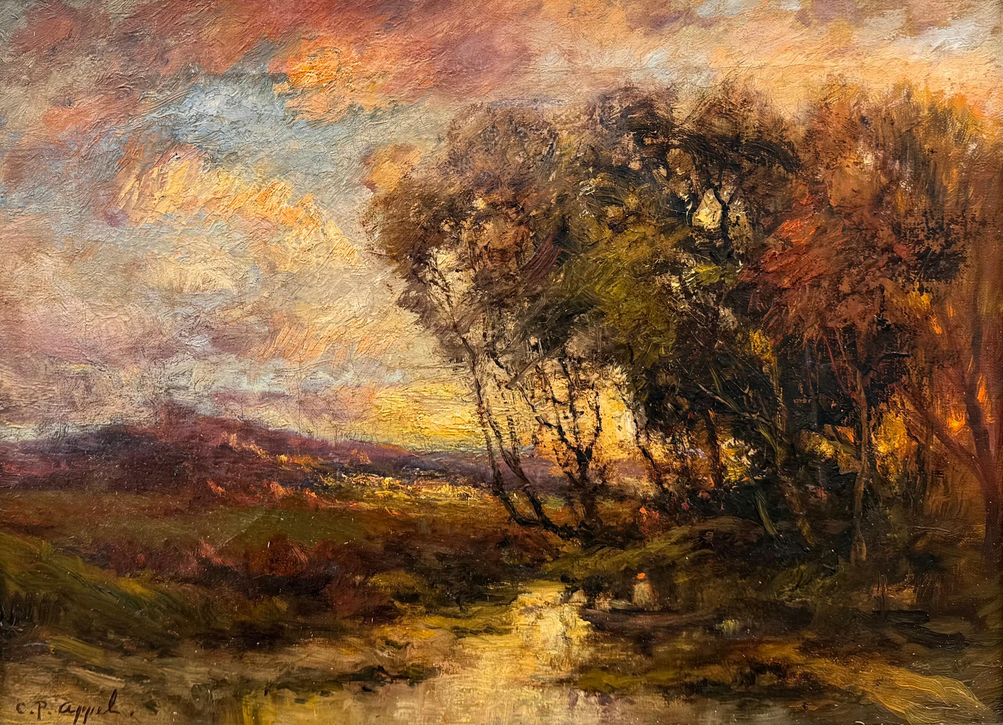 Horizontal Landschaftsgemälde