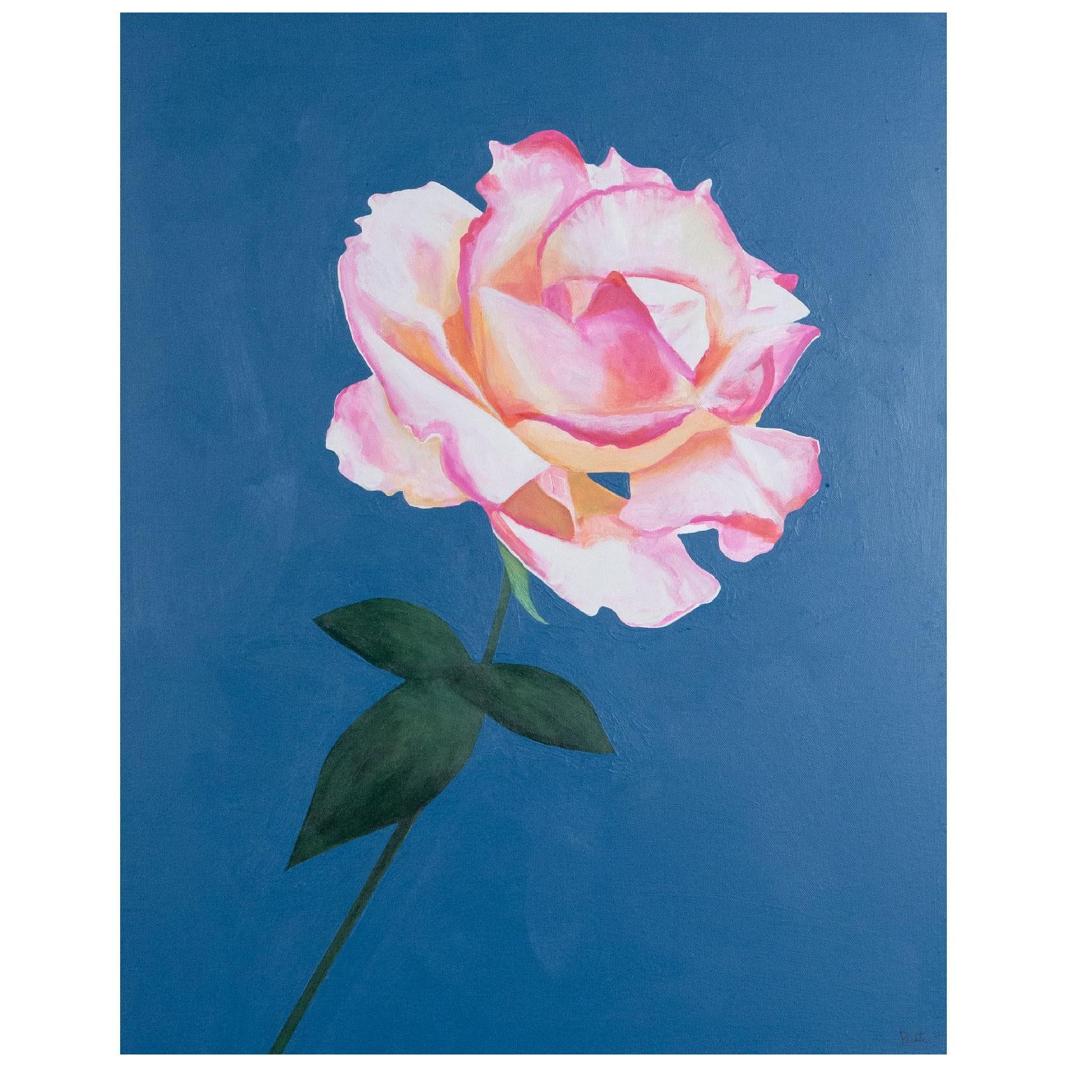 Rosa de agosto - Painting de Charles Pachter