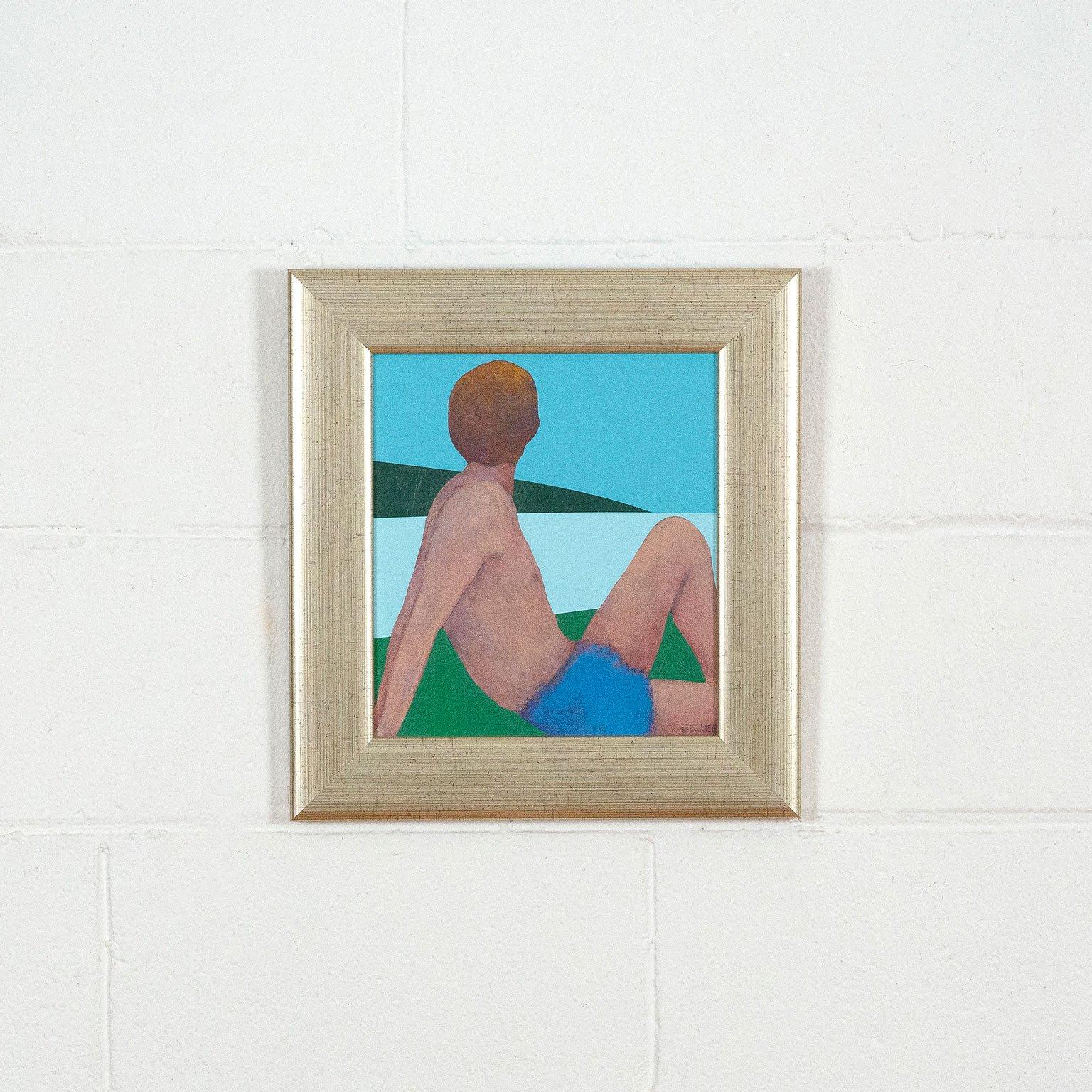Bather - Painting by Charles Pachter