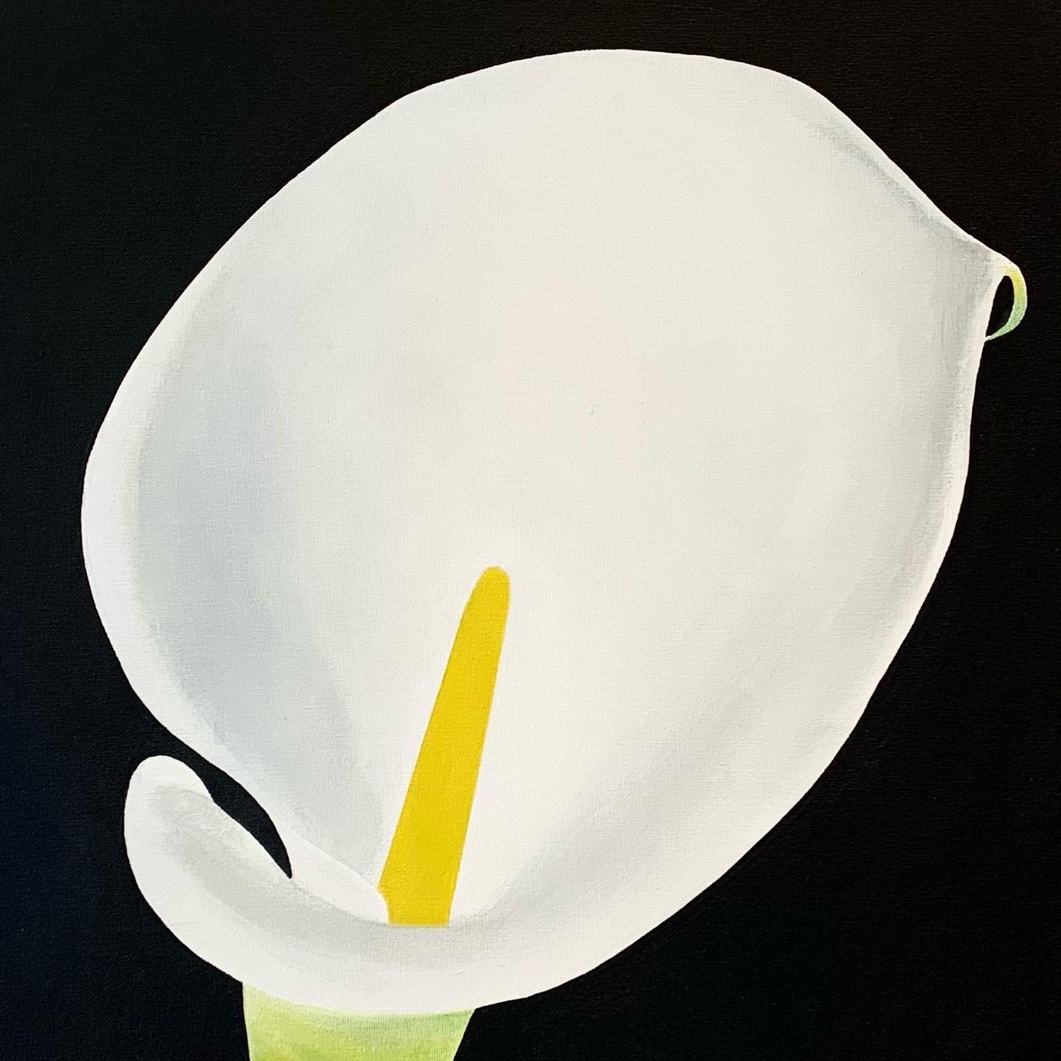 Calla Lily - Painting by Charles Pachter