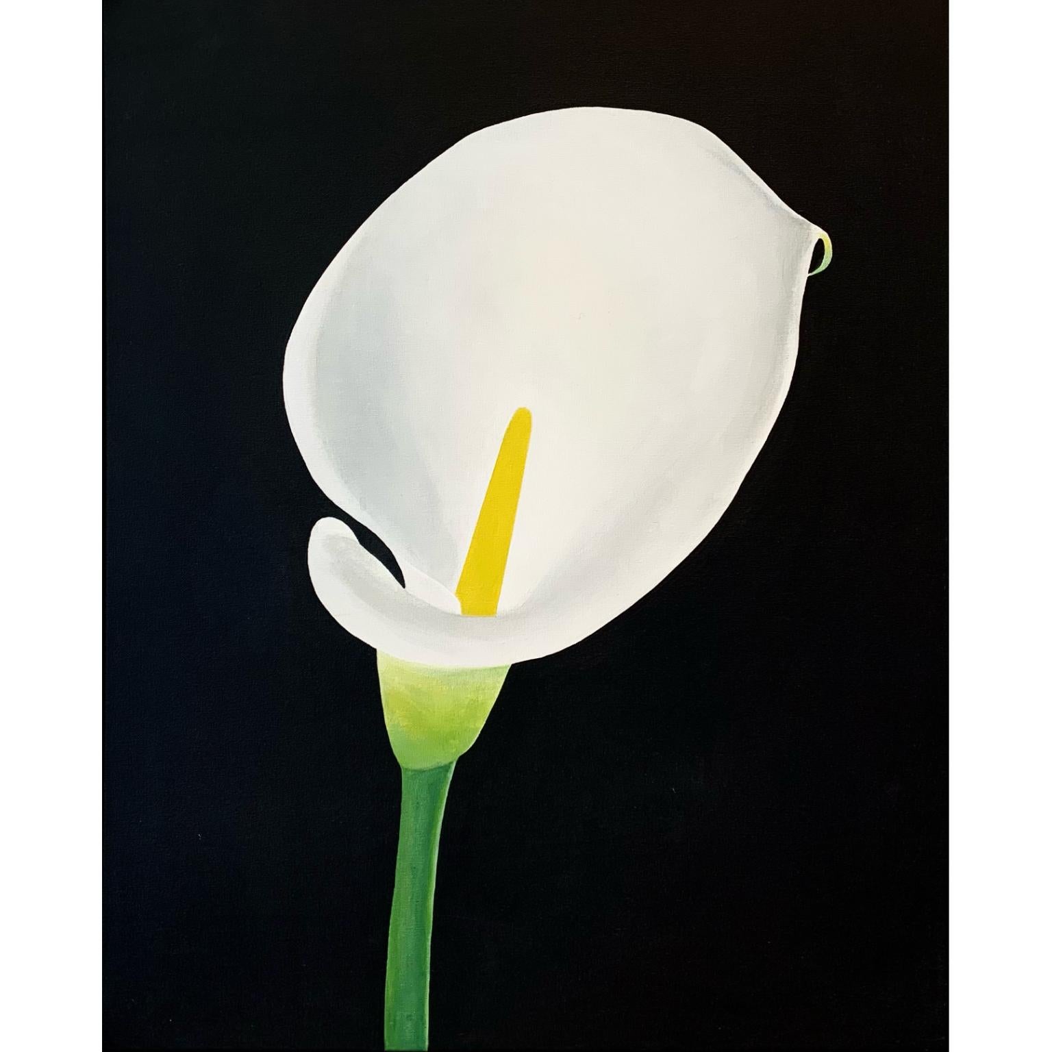 Charles Pachter Still-Life Painting - Calla Lily