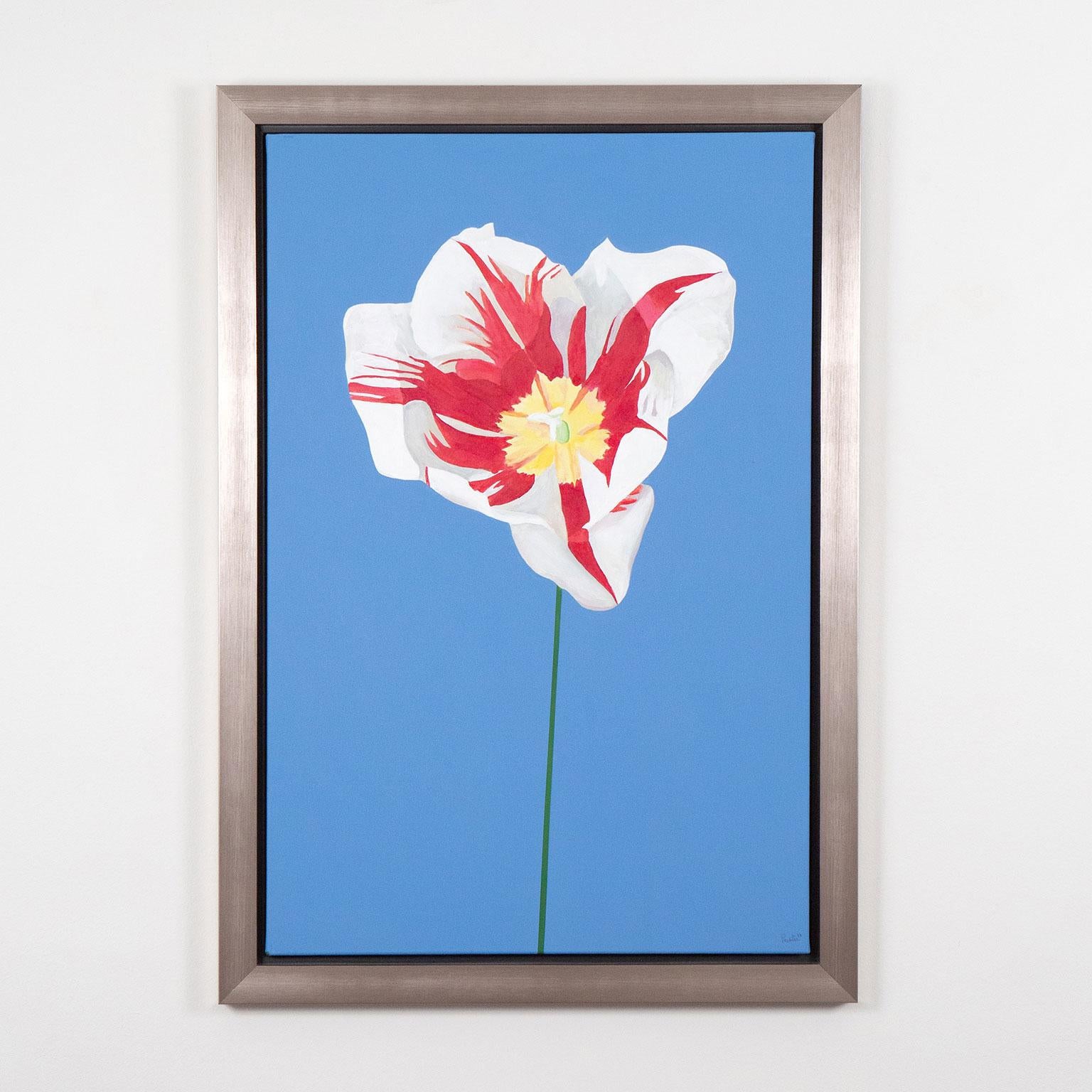 Charles Pachter Still-Life Painting - Grand Tulip