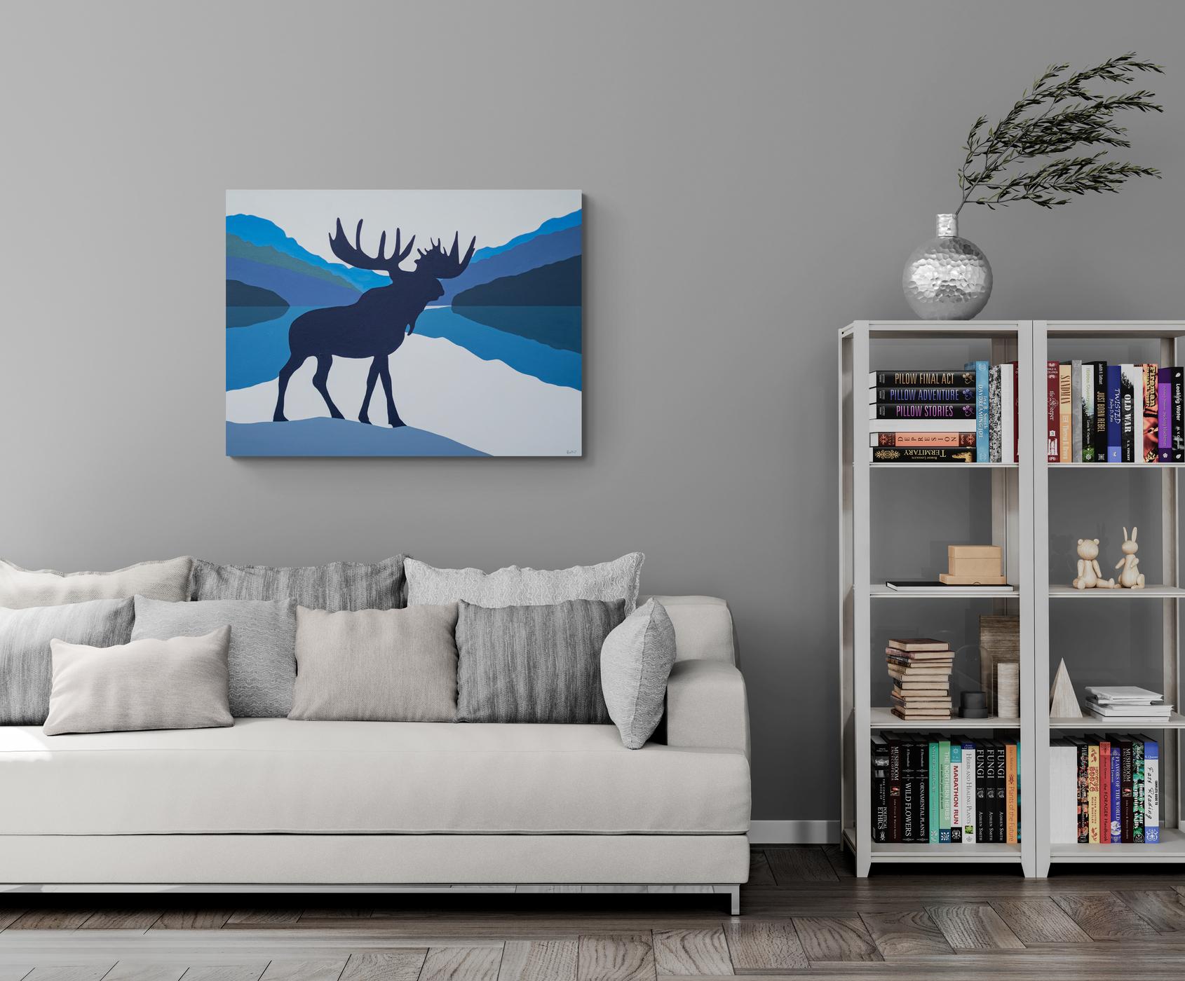 Lookout - pop-art, Canadiana, iconic, contemporary, acrylic on canvas For Sale 7