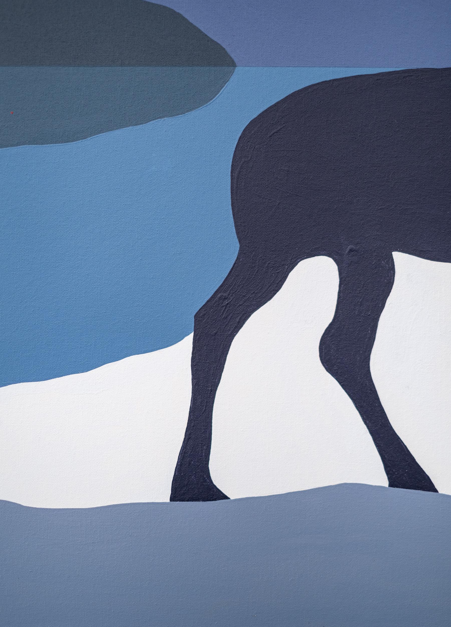 Lookout - pop-art, Canadiana, iconic, contemporary, acrylic on canvas For Sale 2