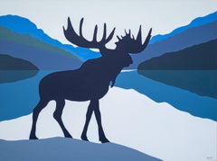 Lookout - pop-art, canadese, iconico, contemporaneo, acrilico su tela