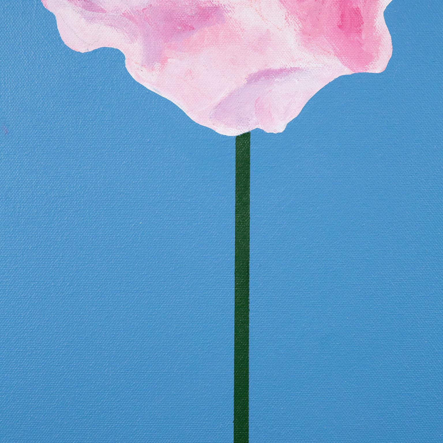 Poppy - Contemporary Painting by Charles Pachter
