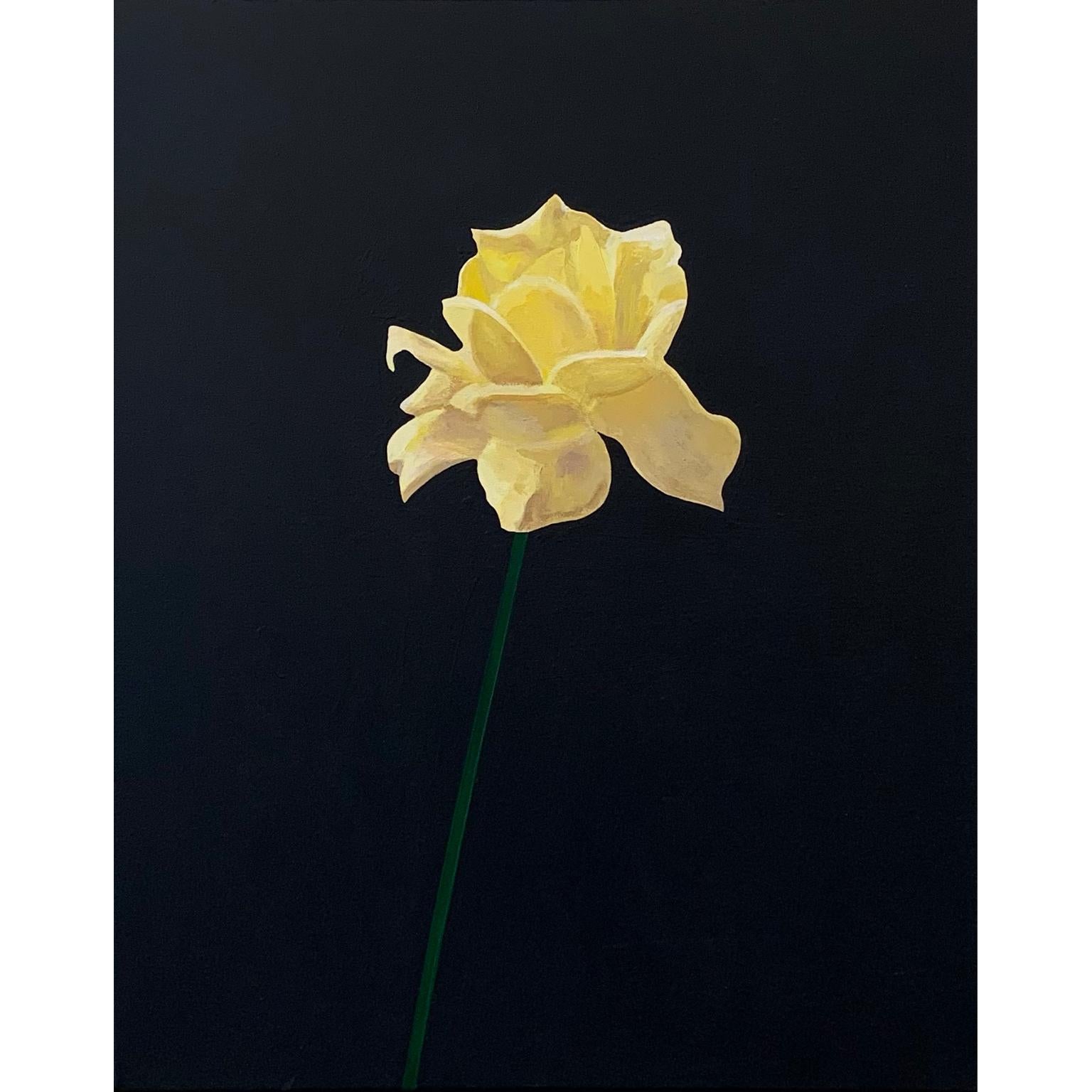 Charles Pachter Still-Life Painting - Rose