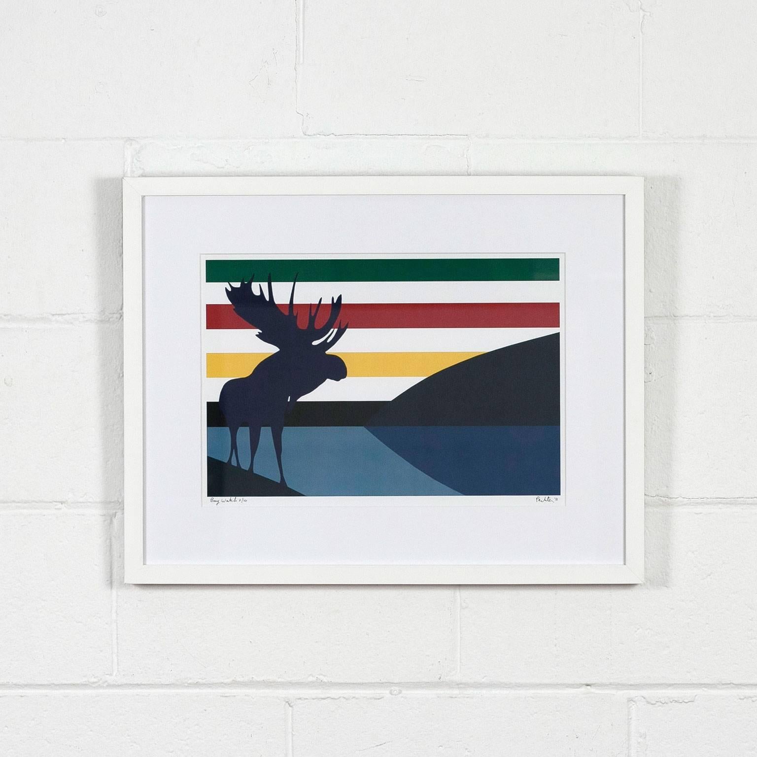 Charles Pachter Abstract Print - Bay Watch