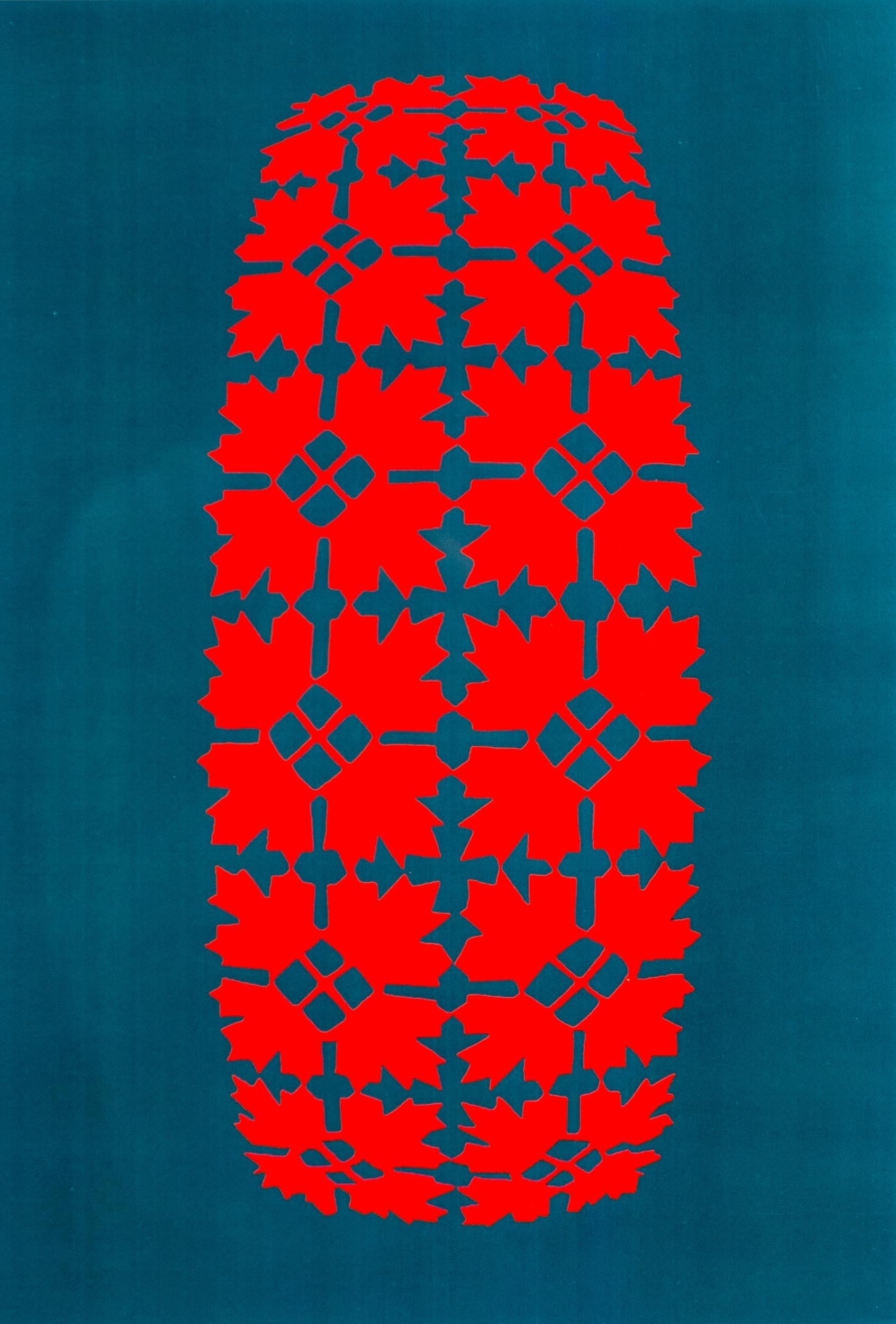 Canadian Tire 2/4 - abstract, figurative, pop-art, limited giclee print - Print by Charles Pachter