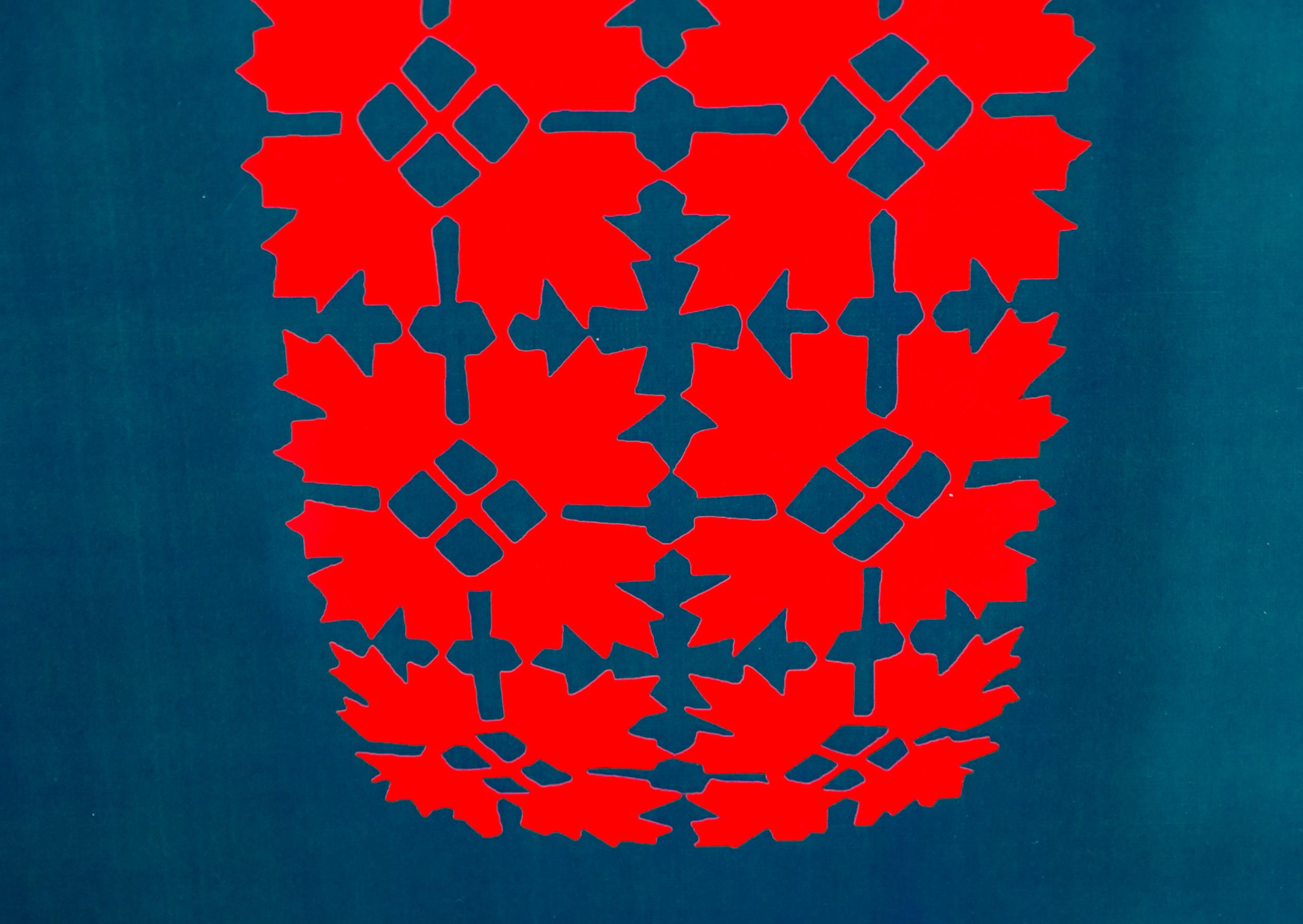 This pop art acrylic painting of a ‘Canadian’ tire is by Charles Pachter.

Canada’s much-celebrated pop artist, Charles Pachter displays his signatory humour in this patriotic rendition of a car tire. Canadian Tire is a national hardware store in