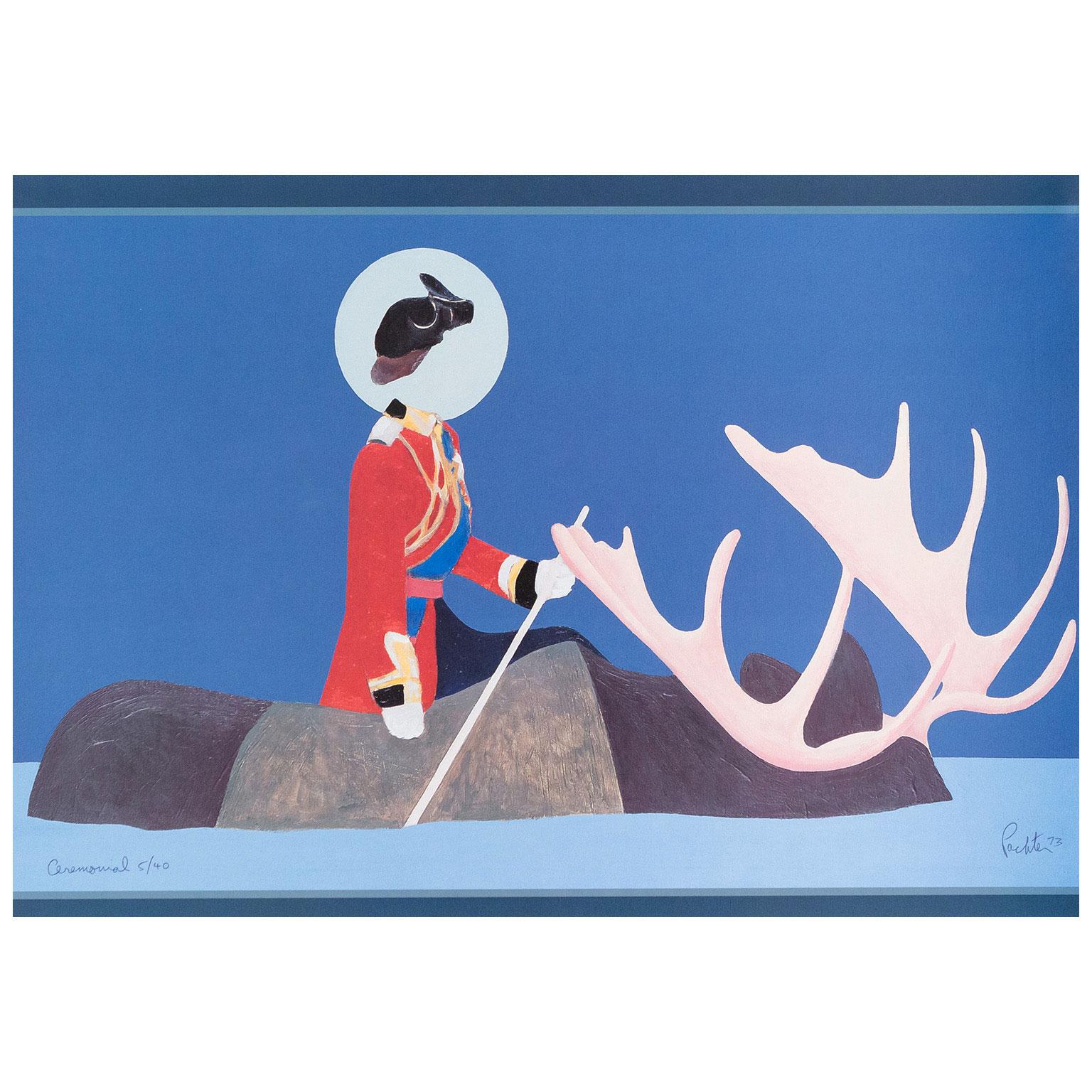 Ceremonial - Print by Charles Pachter