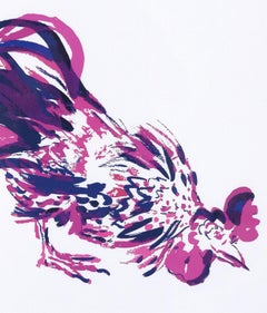 Charles Pachter "Good Night to the Rooster"