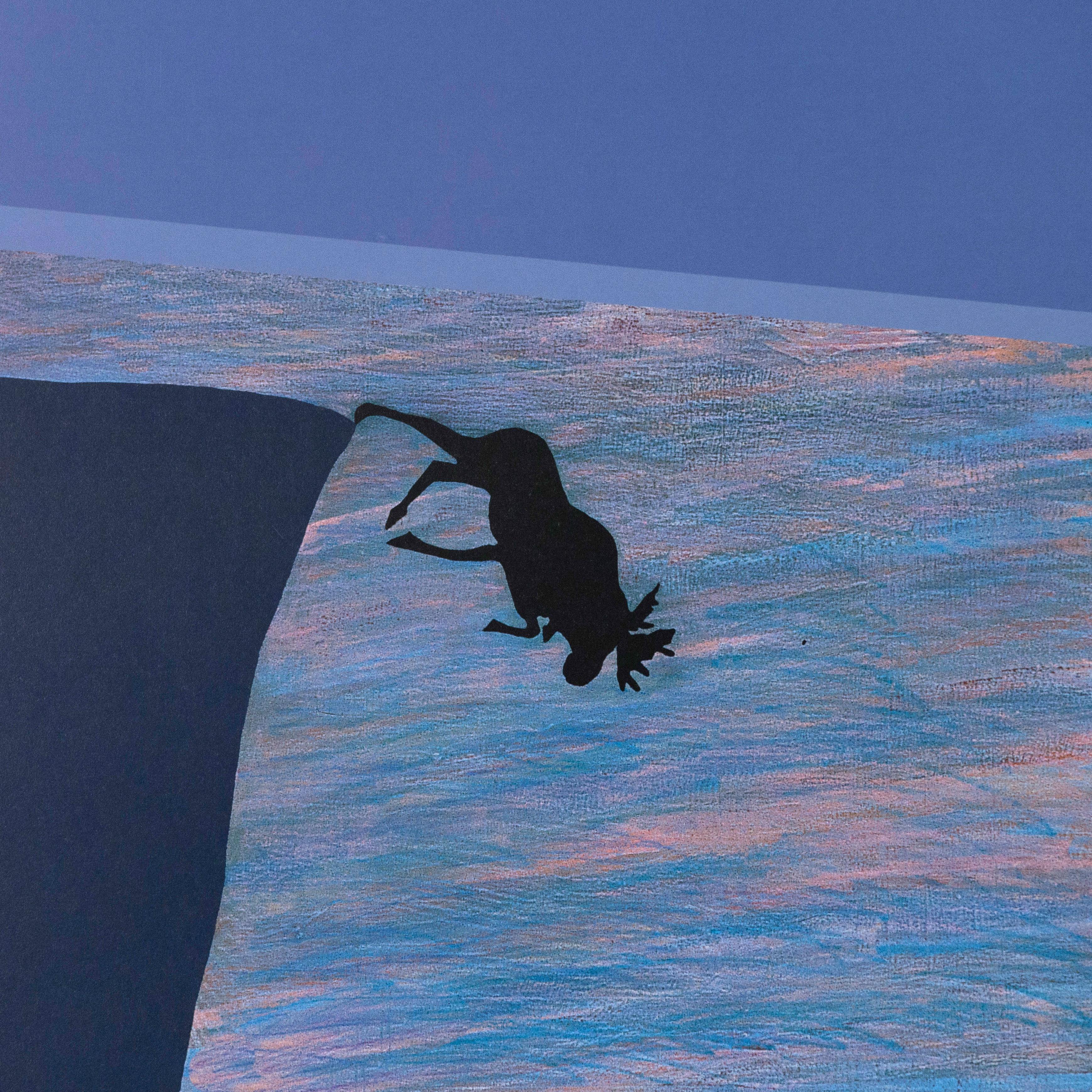 Charles Pachter „Moose Plunge“ im Angebot 5