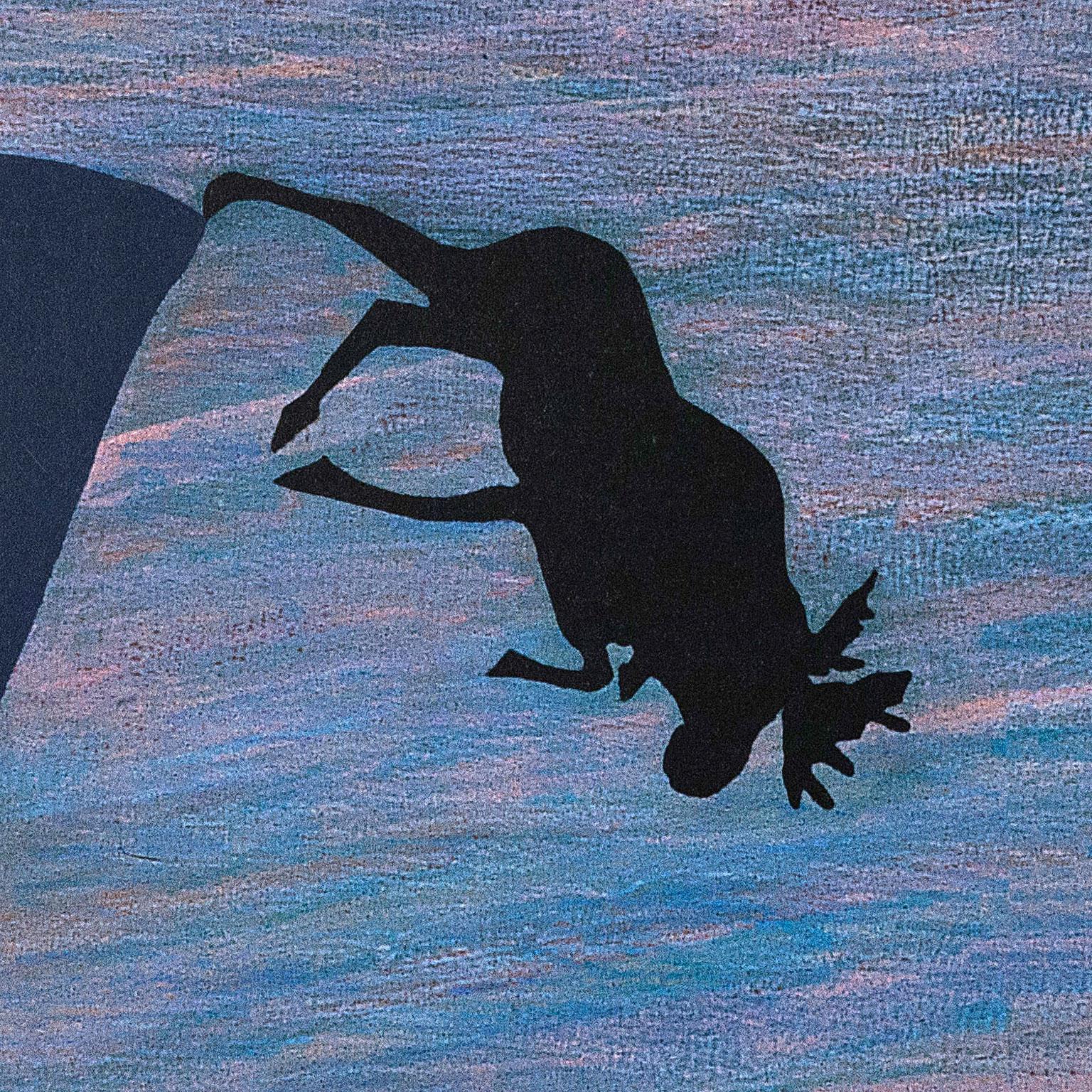 Charles Pachter „Moose Plunge“ im Angebot 6