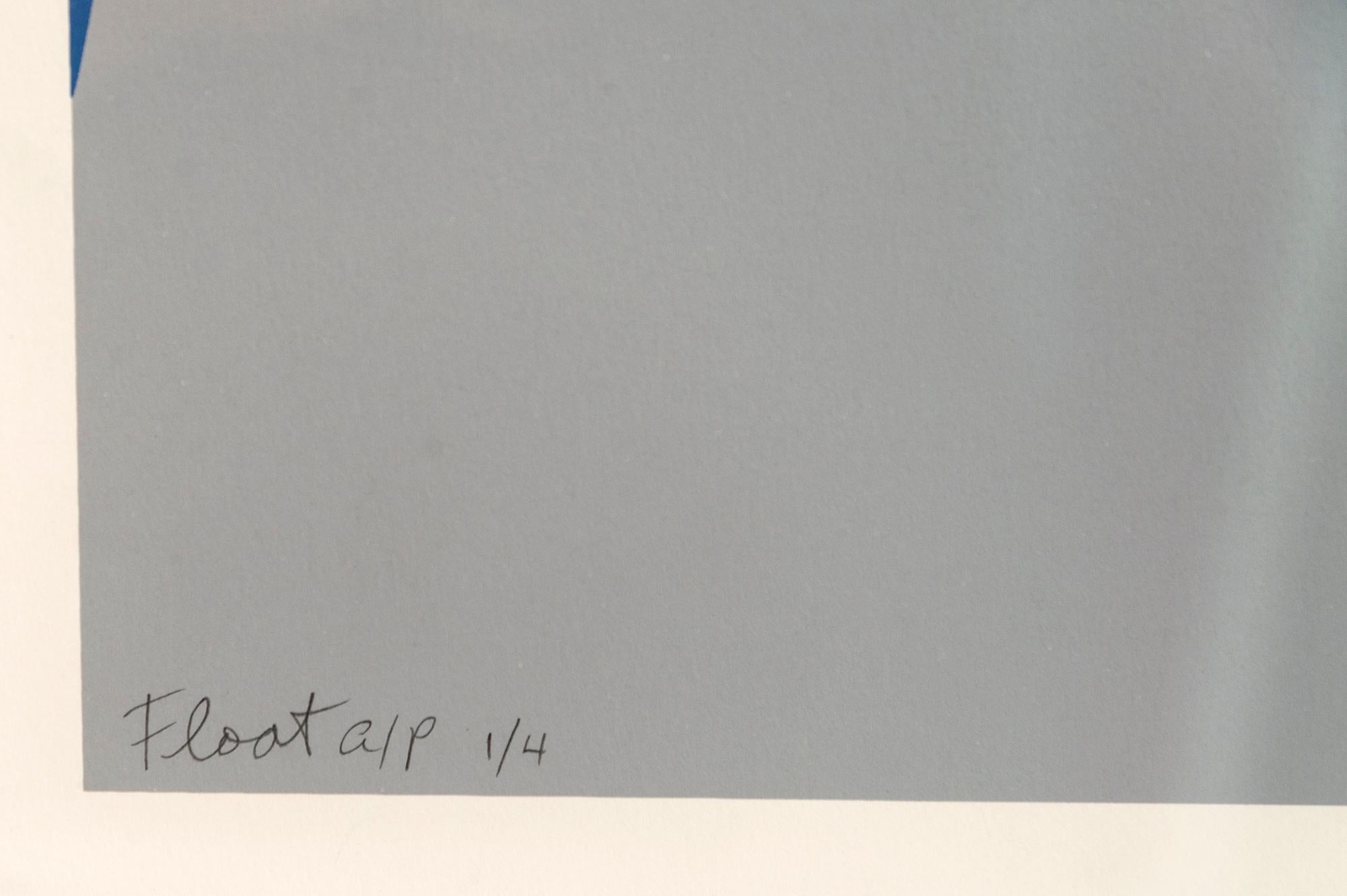 Float AP 1/4 - minimalista, contemporáneo, figurativo, impresión litográfica en venta 3