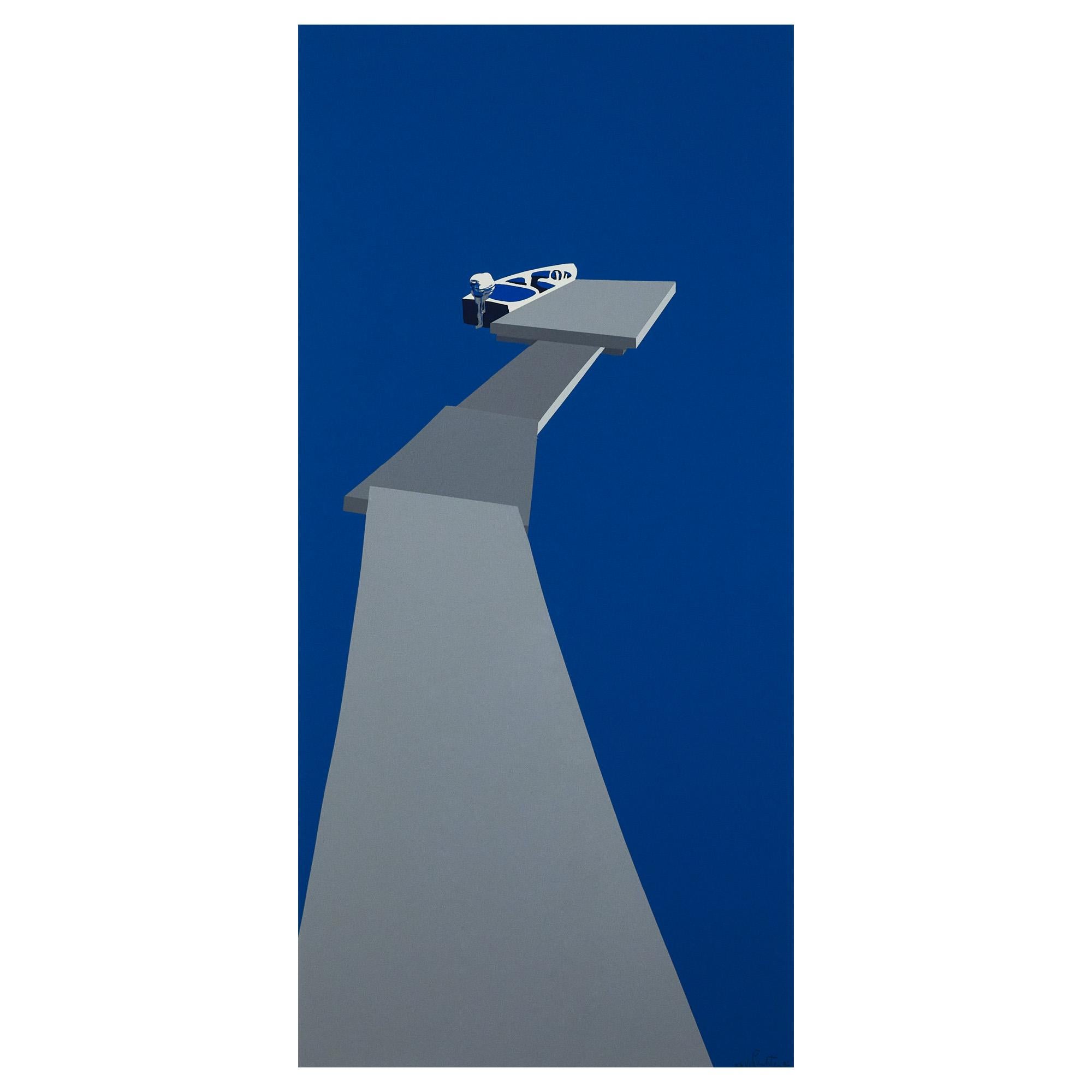 Landscape Print de Charles Pachter - Flotador