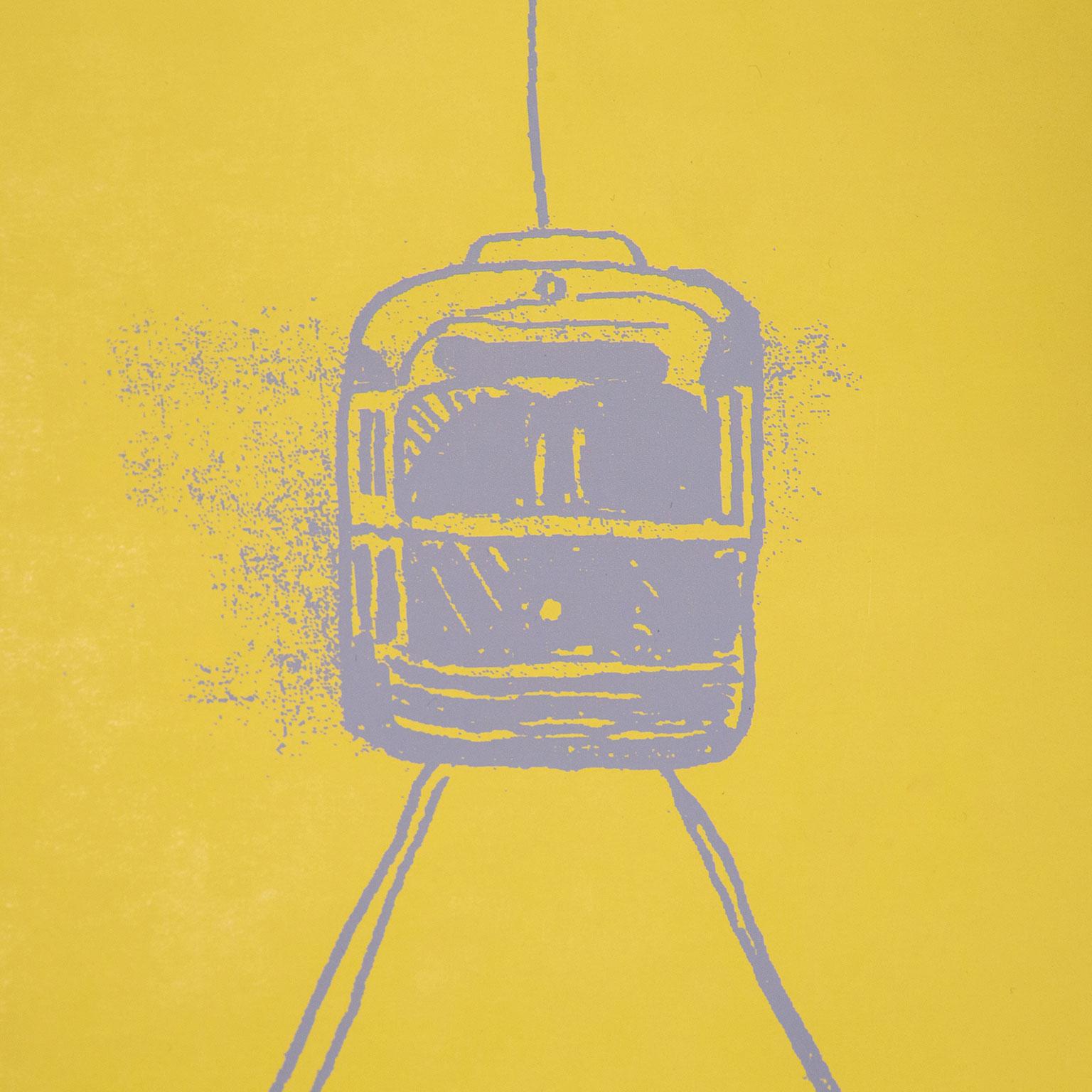 Neville - Still-Life Print Amarillo de Charles Pachter