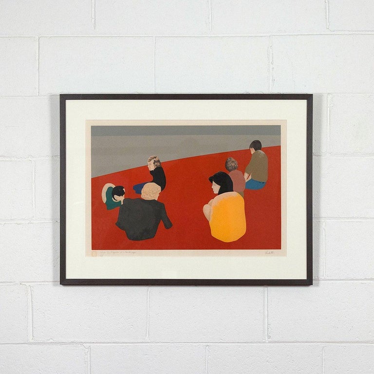 Charles Pachter Six Figures in a Landscape at 1stDibs