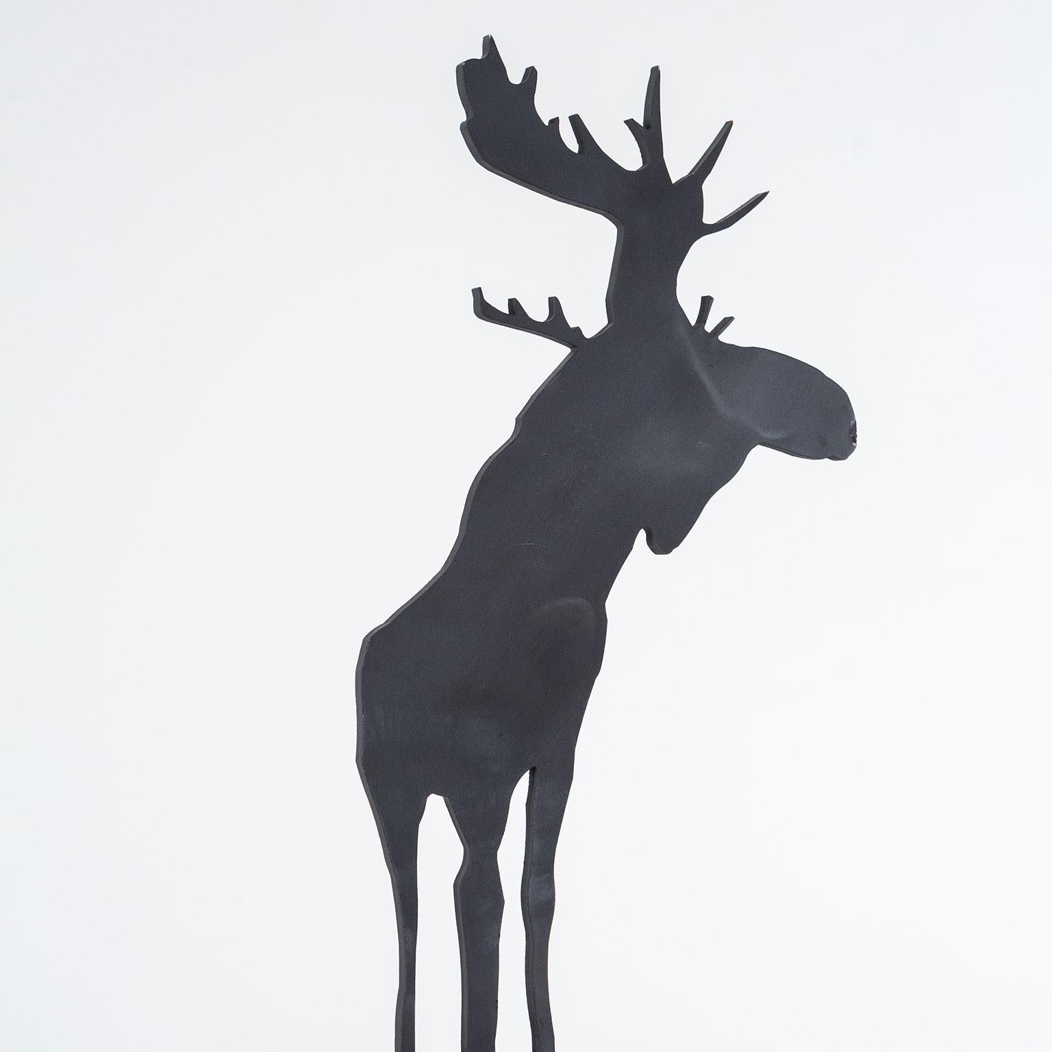 Mooseamour - Contemporary Sculpture by Charles Pachter