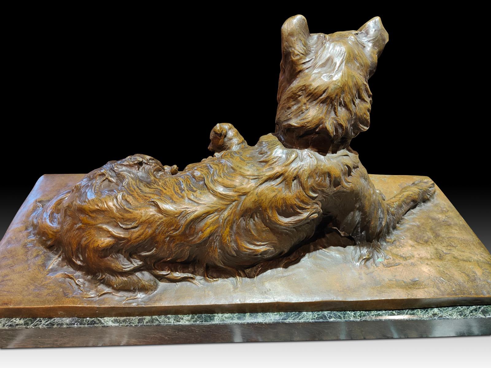 Bronze Charles Paillet (French, 1871-1937) bronze Sculpture For Sale