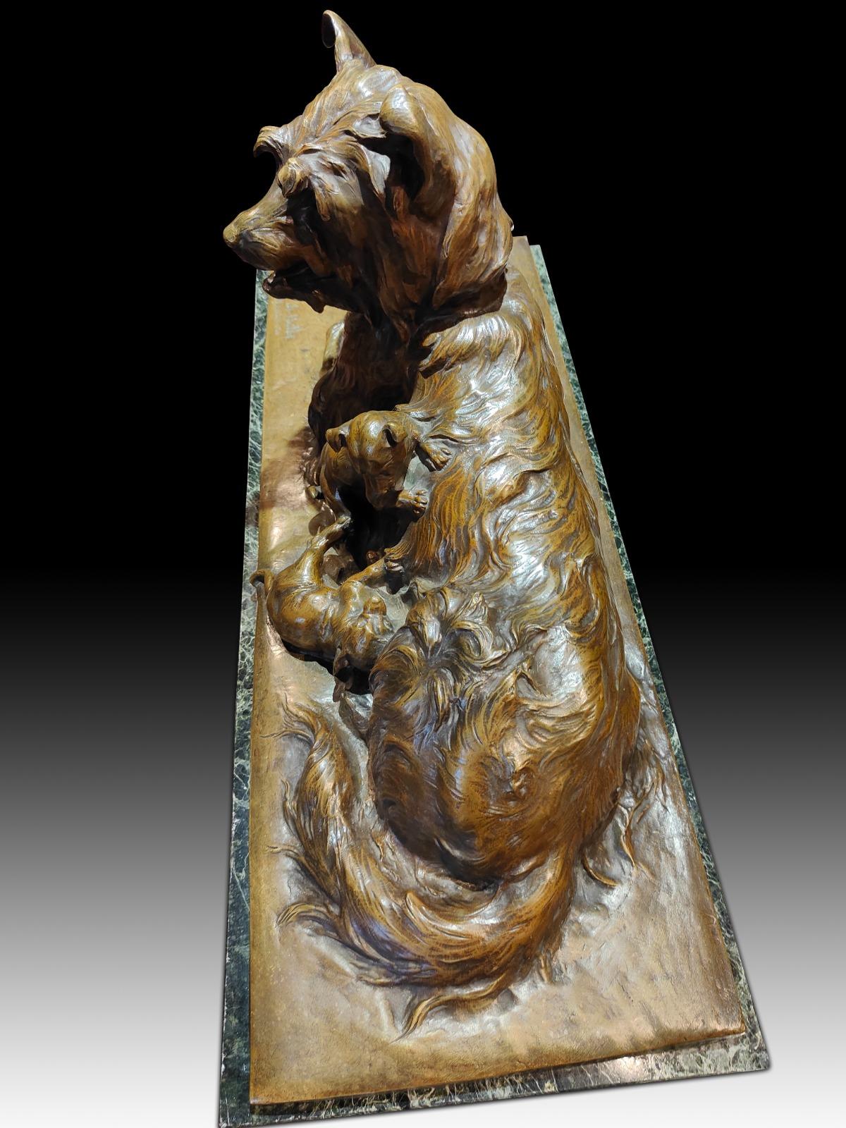 Charles Paillet (French, 1871-1937) bronze Sculpture For Sale 2