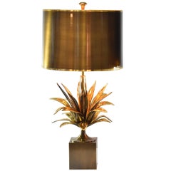 Charles Paris "Agave a Gorge" Table Lamp