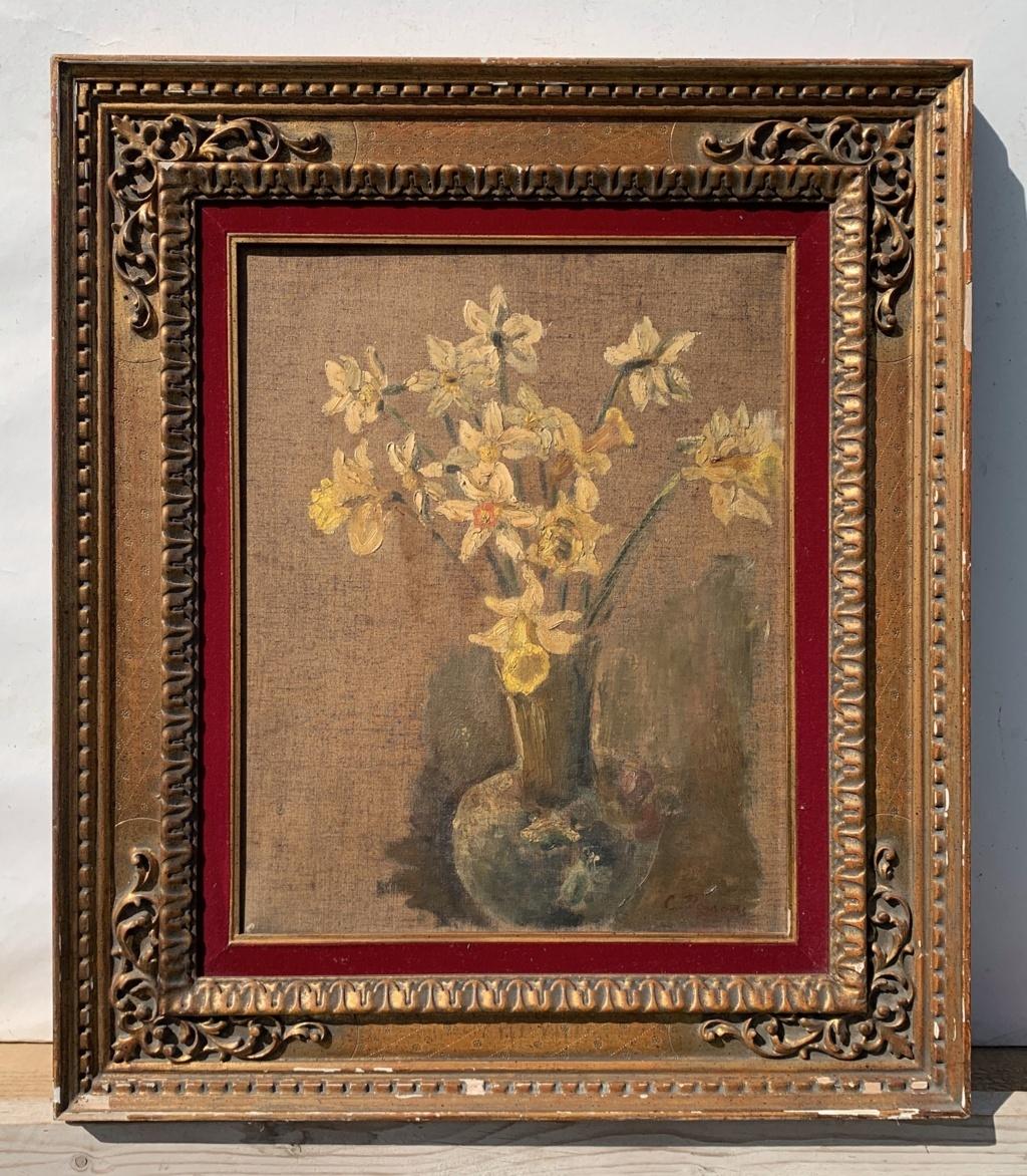 Charles Parsons - Late 19th century American still life painting - Double face For Sale 2