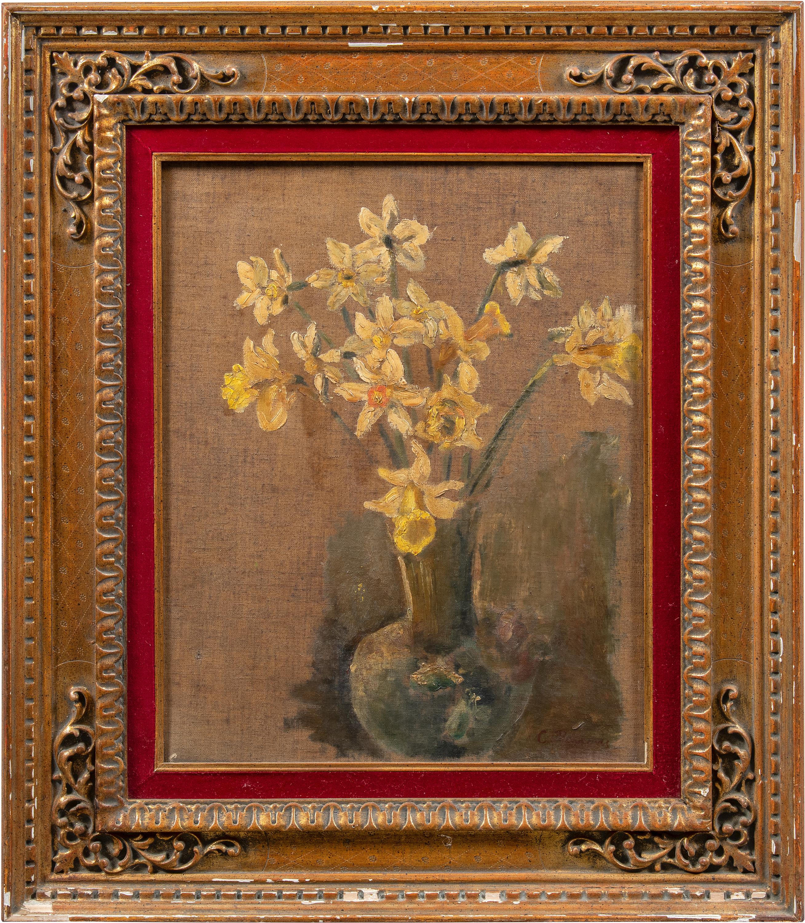 Charles Parsons - Late 19th century American still life painting - Double face For Sale 1