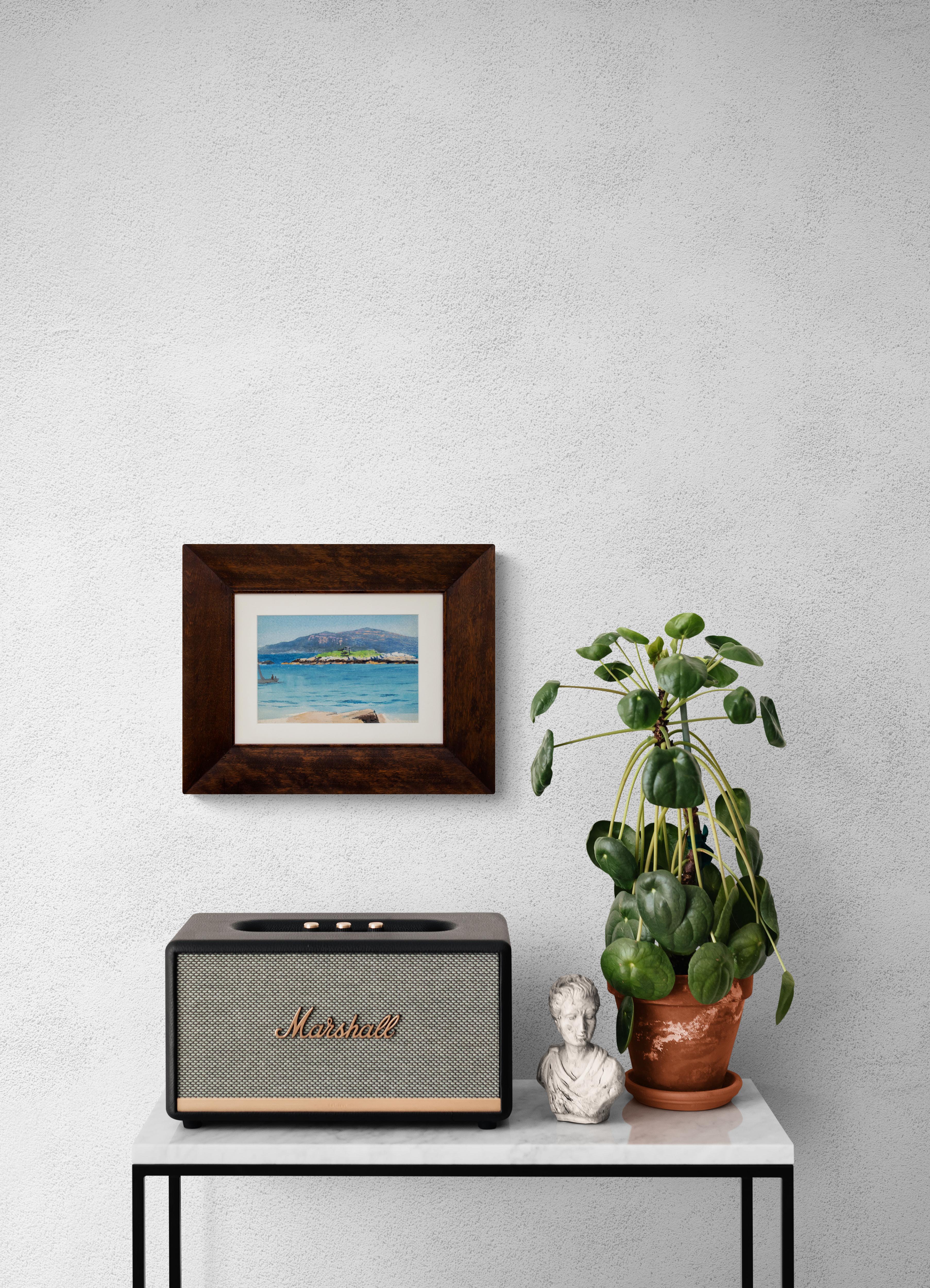 Charles Partridge Adams California Coastal Watercolor, American Impressionist For Sale 4