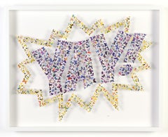 "Yippee-Ki-Yay" de Charles Patrick con Mariposas de Técnica Mixta