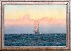"Morning Glow in the Southern Sea" circa 1900 Charles PEARS (1873-1958)