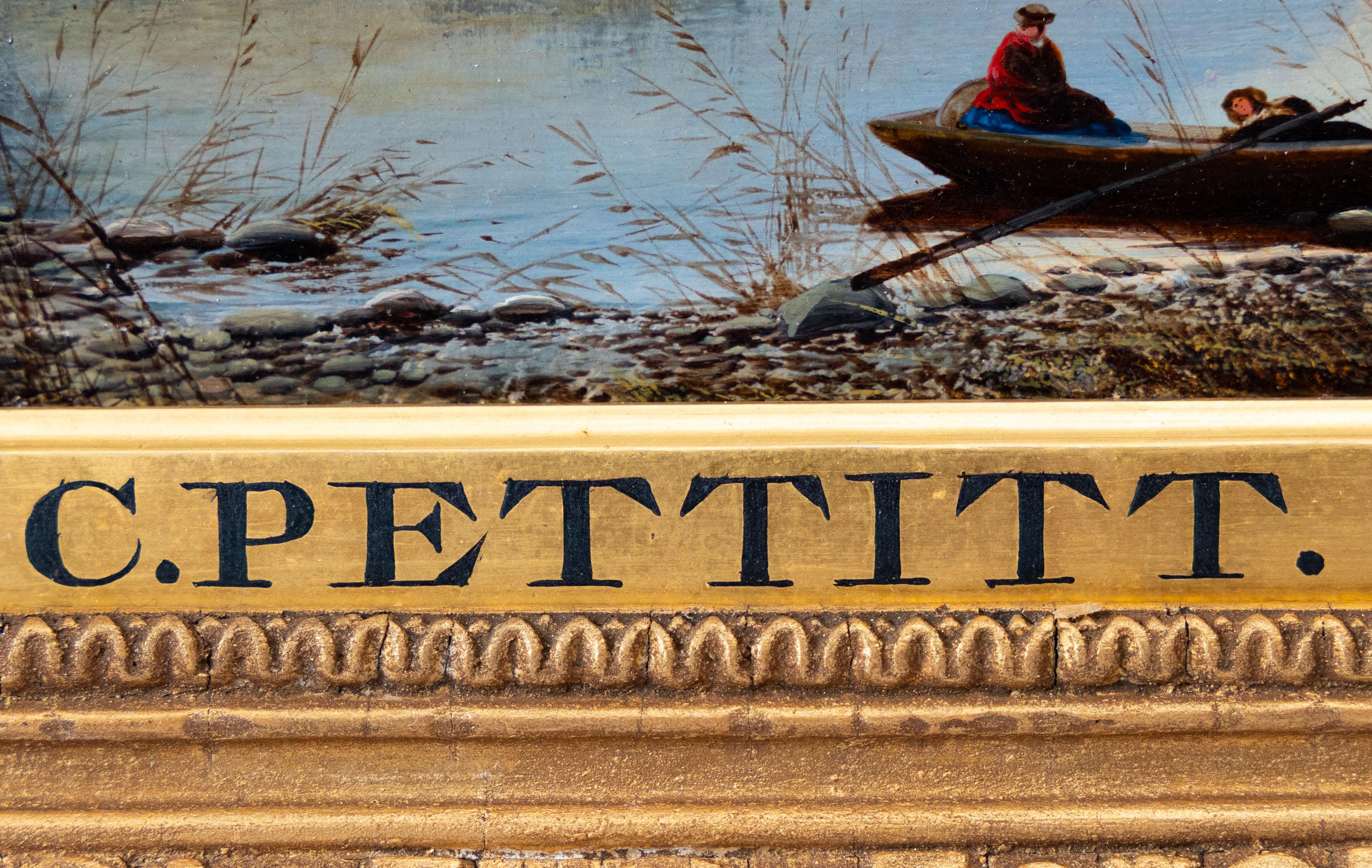 Coppia di vedute del Lake District di Charles Pettitt (1831-1885) in vendita 11