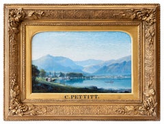 Coppia di vedute del Lake District di Charles Pettitt (1831-1885)