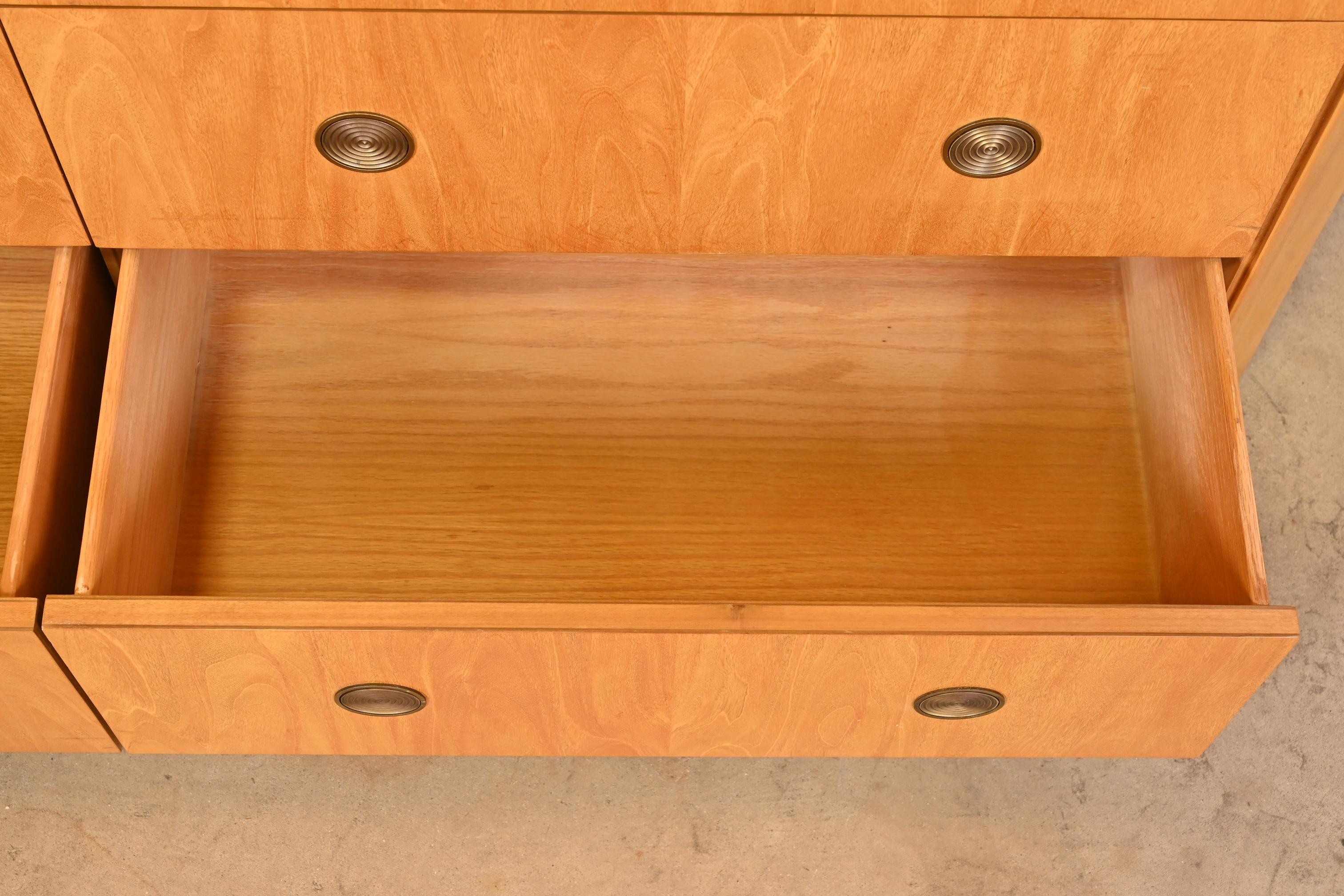 Charles Pfister for Baker Furniture Modern Art Deco Primavera Dresser For Sale 4