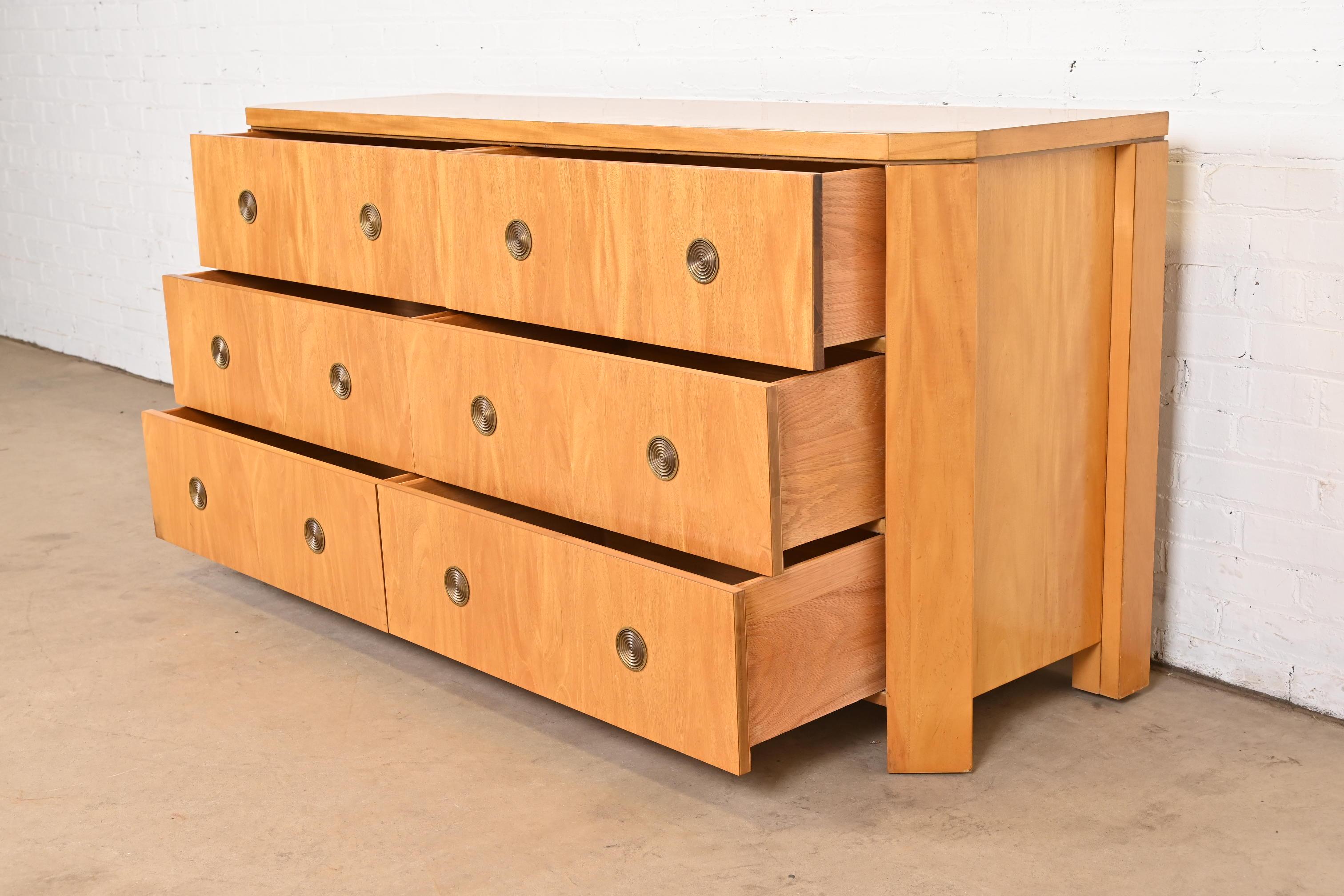 Charles Pfister for Baker Furniture Modern Art Deco Primavera Dresser For Sale 3