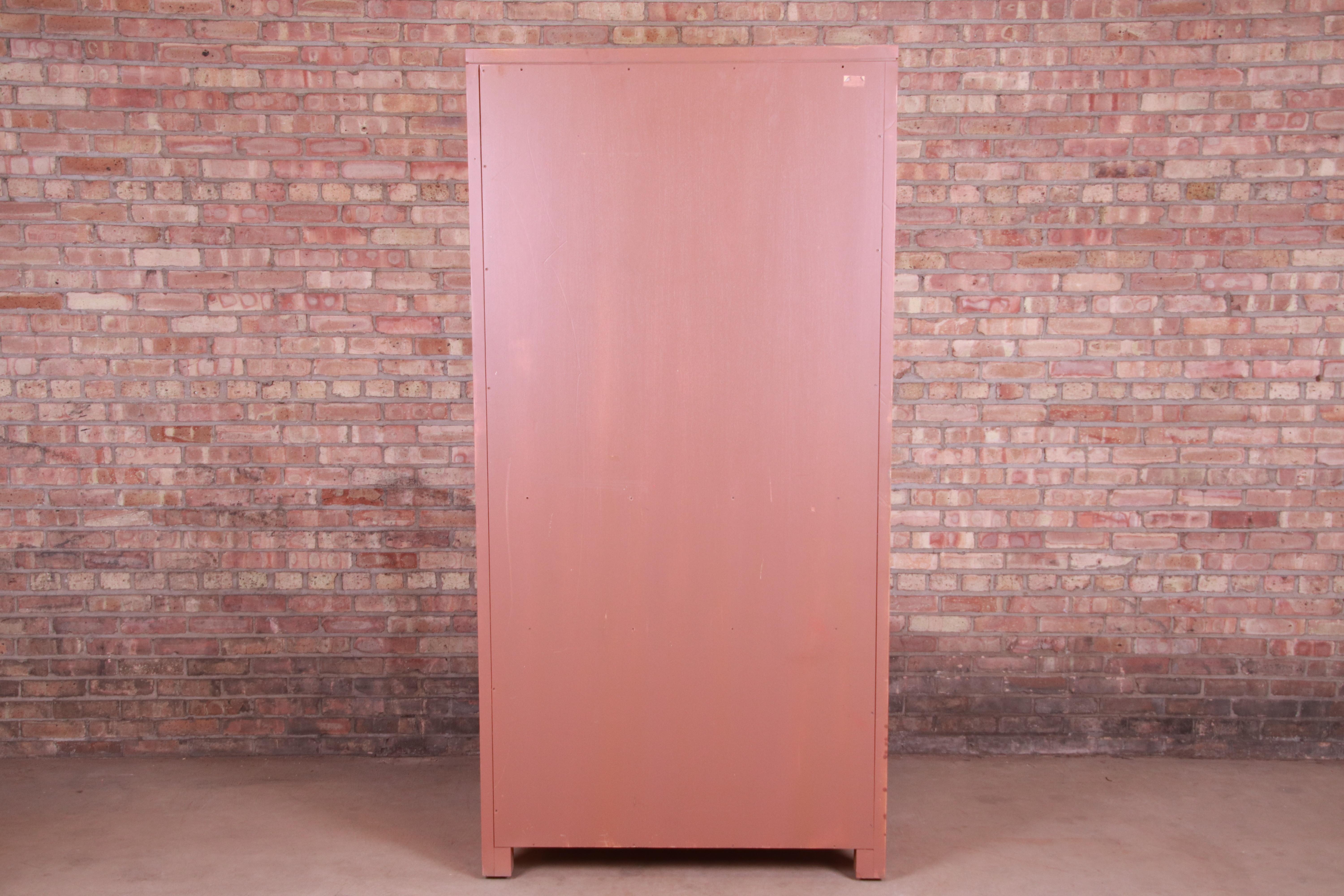 Charles Pfister for Baker Furniture Modern Art Deco Primavera Wardrobe Dresser 8