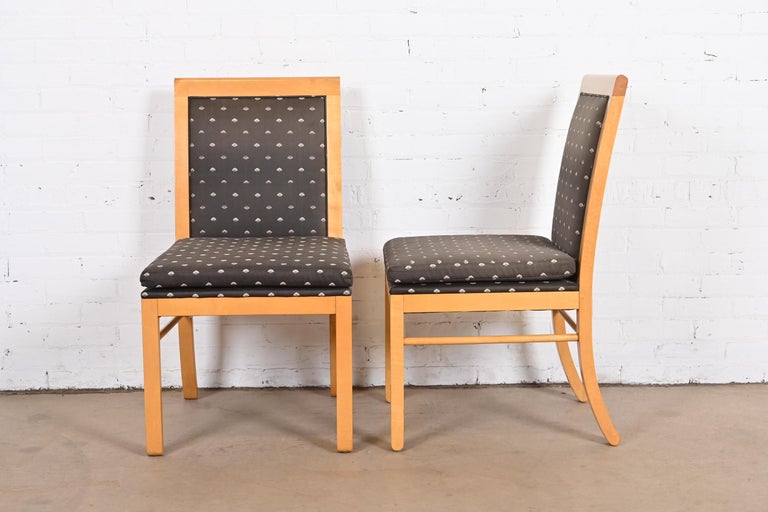 Charles Pfister for Baker Furniture Modern Primavera Dining Chairs, Set of Six For Sale at 1stDibs