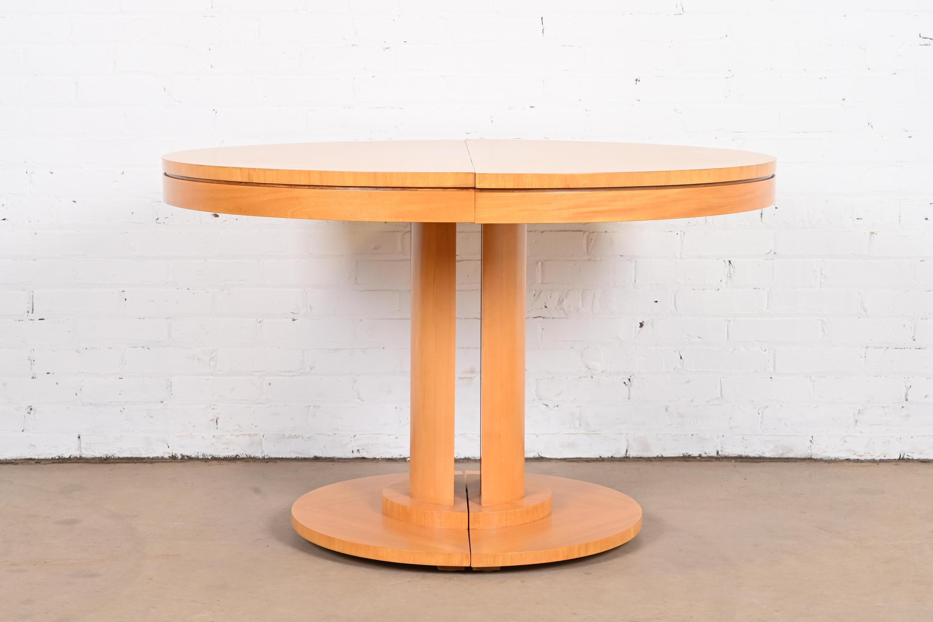 American Charles Pfister for Baker Modern Art Deco Primavera Dining Table or Center Table
