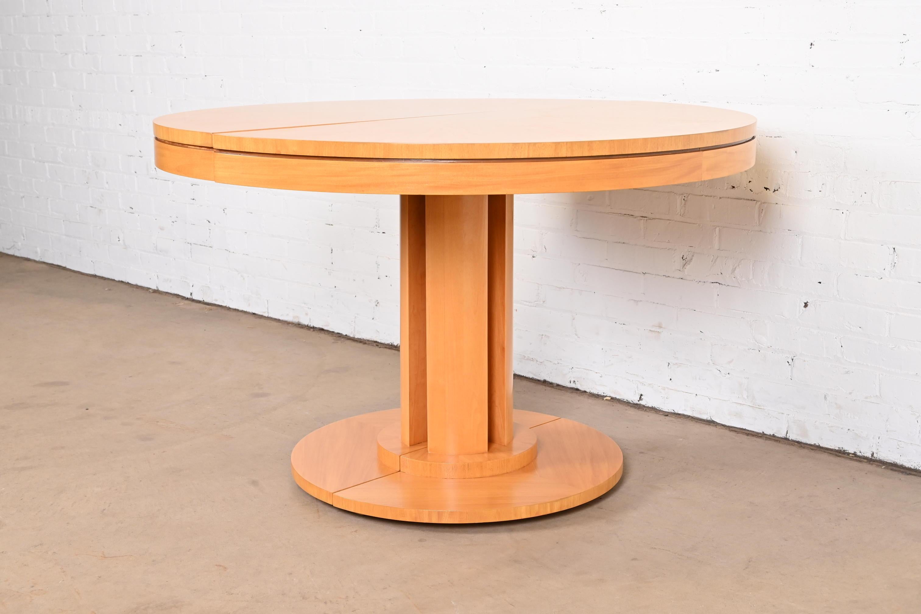 Late 20th Century Charles Pfister for Baker Modern Art Deco Primavera Dining Table or Center Table