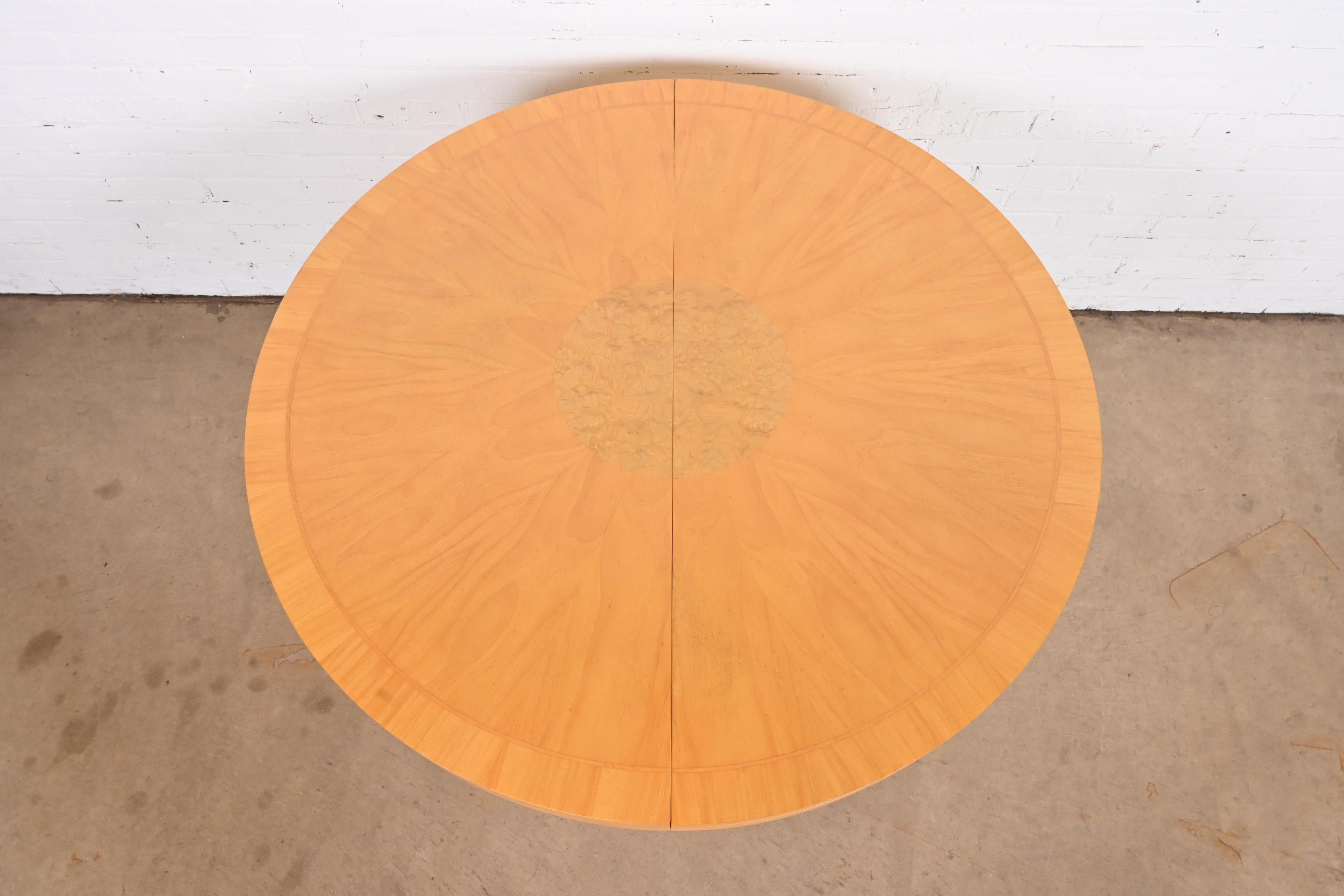Charles Pfister for Baker Modern Art Deco Primavera Dining Table or Center Table 2