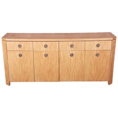 Charles Pfister for Baker Primavera Sideboard Credenza Art Deco:: nouvellement restauré