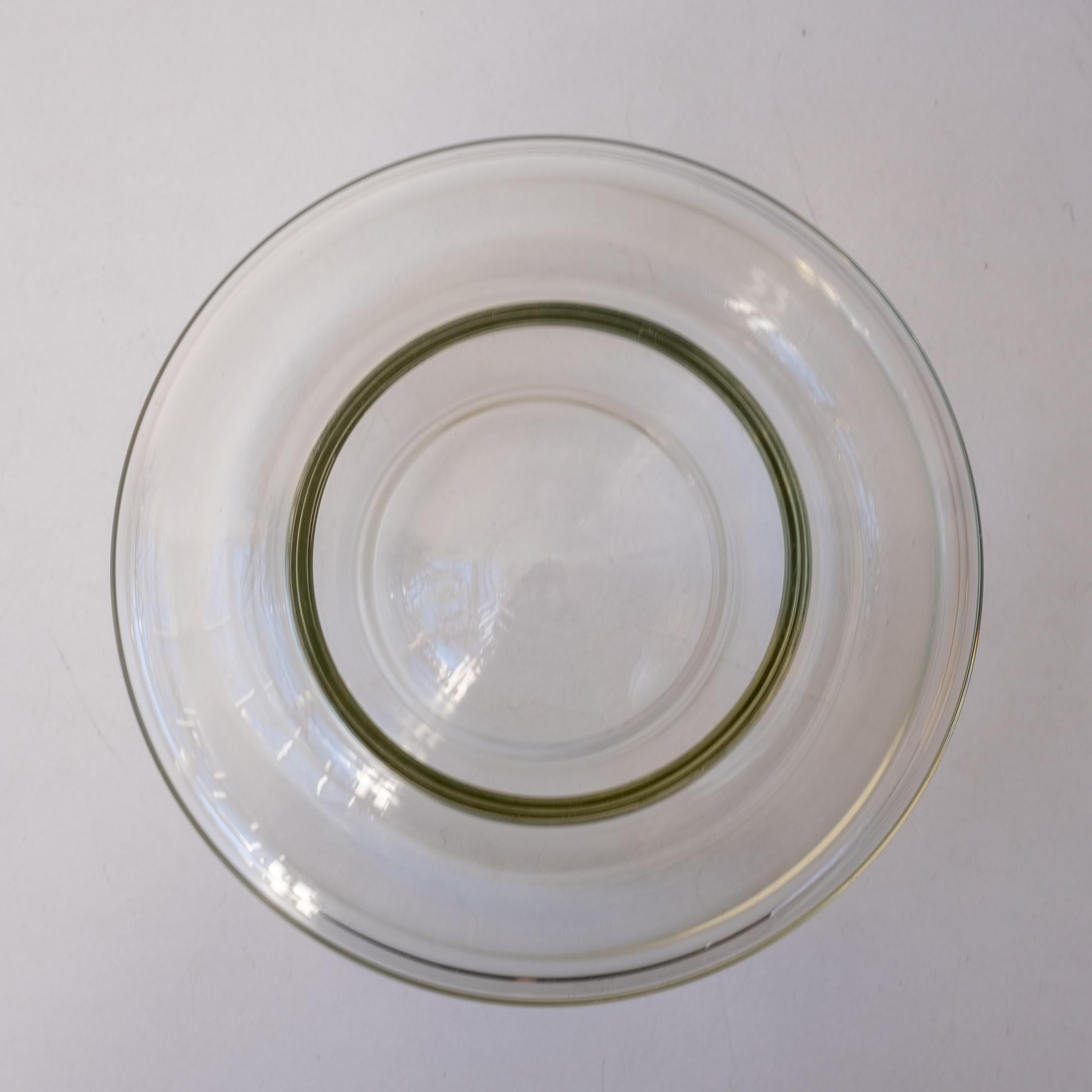 Charles Pfister for Knoll Vistosi Glass Bowl In Good Condition In San Diego, CA