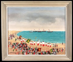 Bénédiction de la Mer - Mid Century France Brittany Coastal Landscape Painting