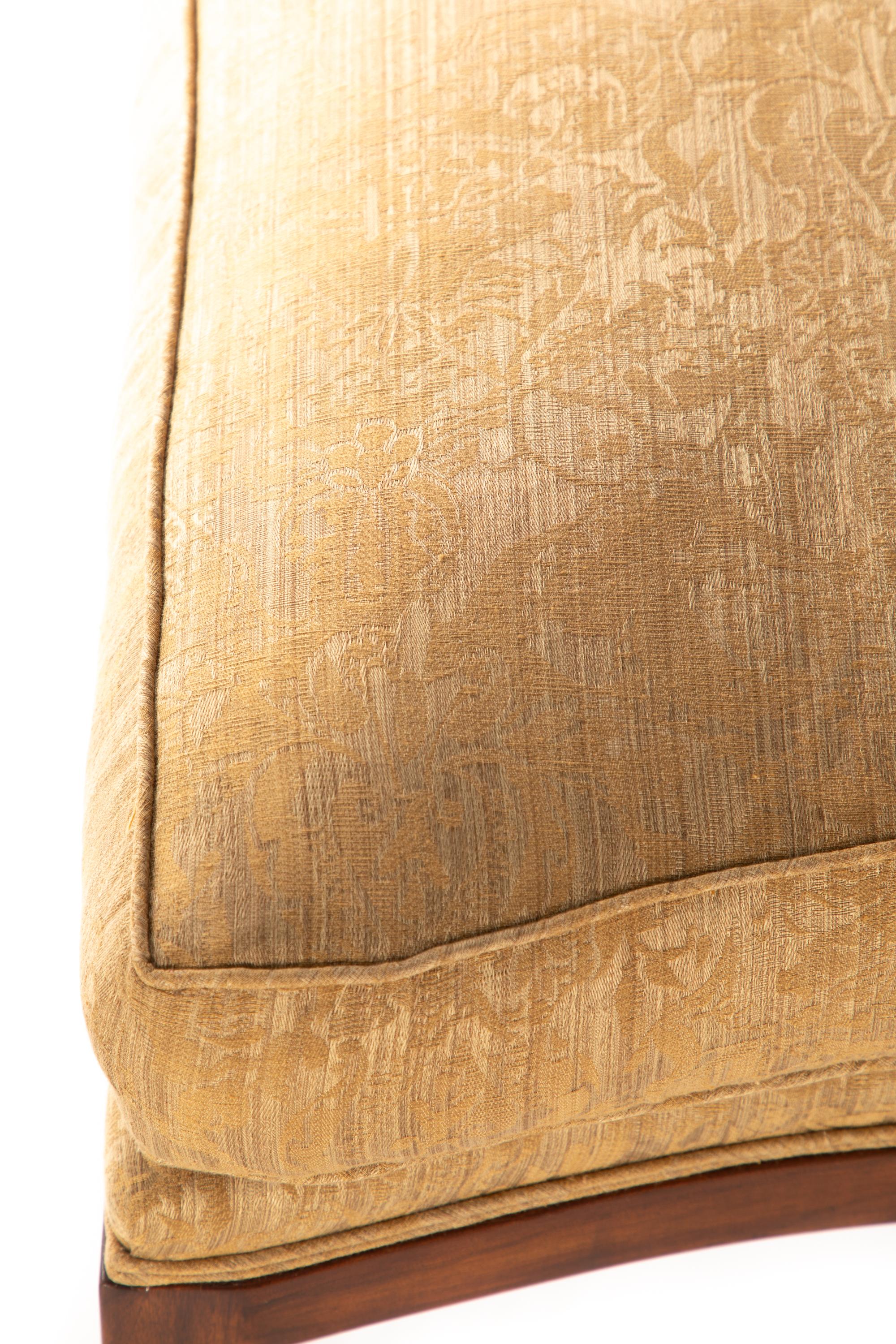 Directoire Charles Pollack Custom Ottoman For Sale
