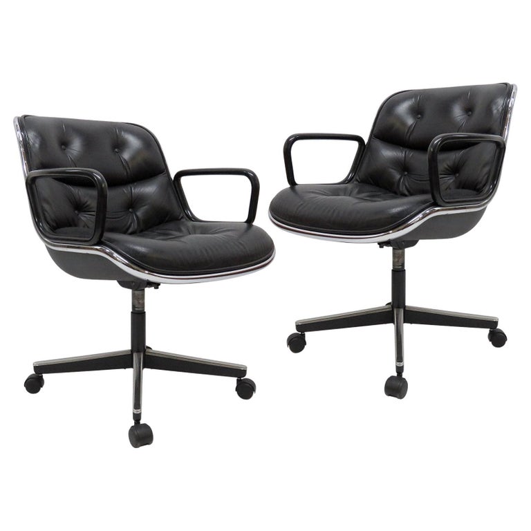 Charles Pollock Executive Armchairs For Sale