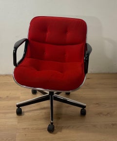 Silla ejecutiva Charles Pollock para Knoll, 1963