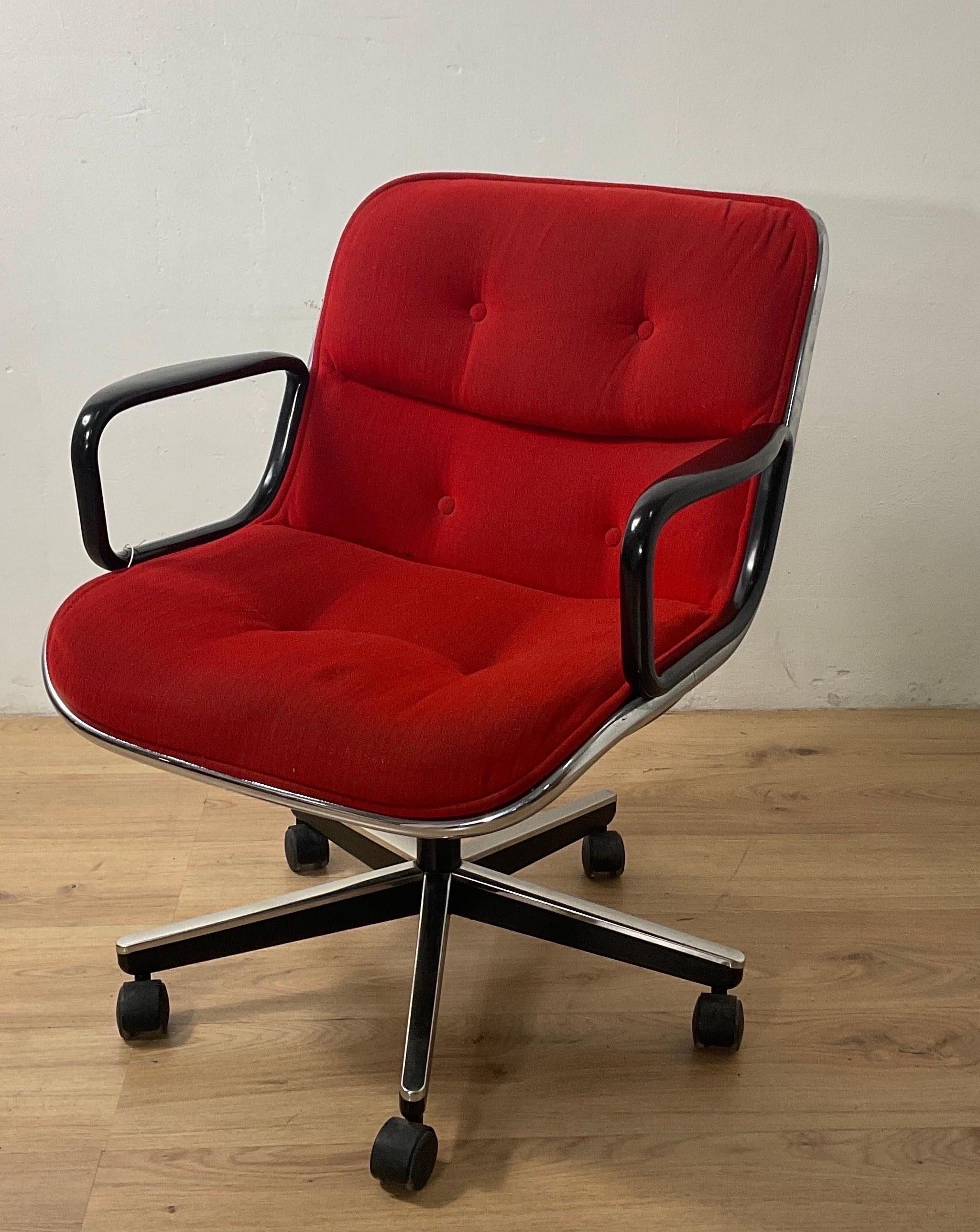 Charles Pollock Executive Chair for Knoll, 1963 In Good Condition For Sale In Catania, IT