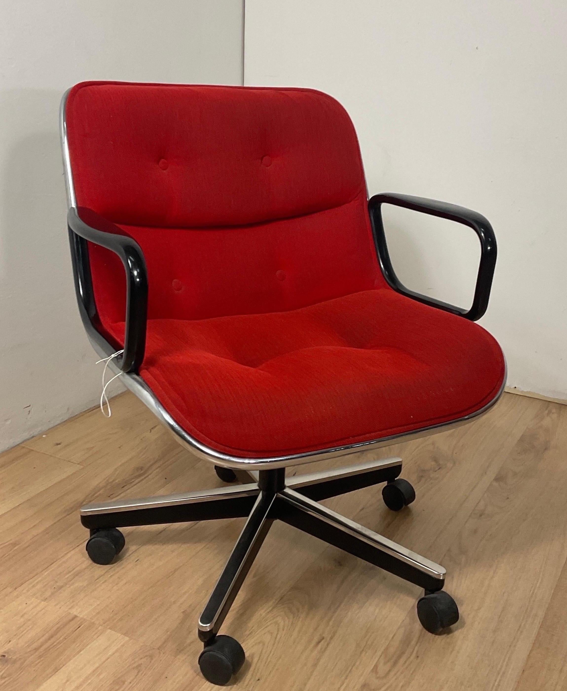 Fauteuil de direction Charles Pollock pour Knoll, 1963 en vente 2