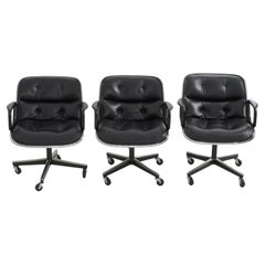 Used Charles Pollock Executive Chairs for Knoll 